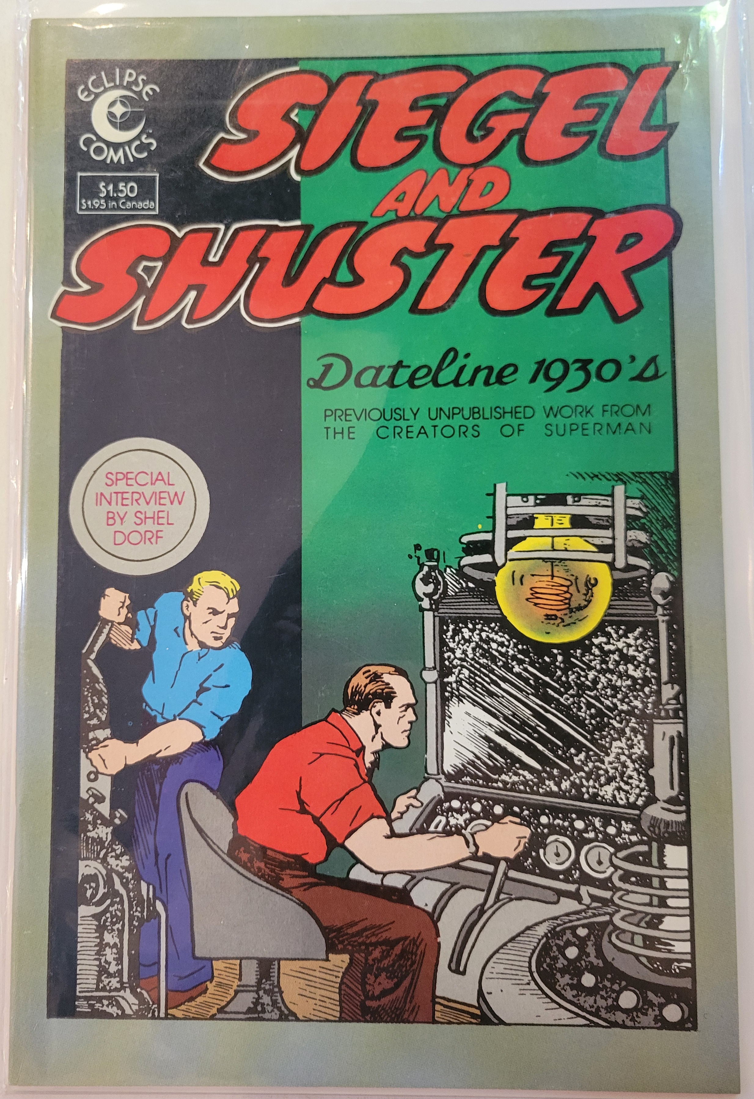 Siegel And Shuster Dateline 1930s #1-2 Siegel And Shuster Dateline 1930s #1-2