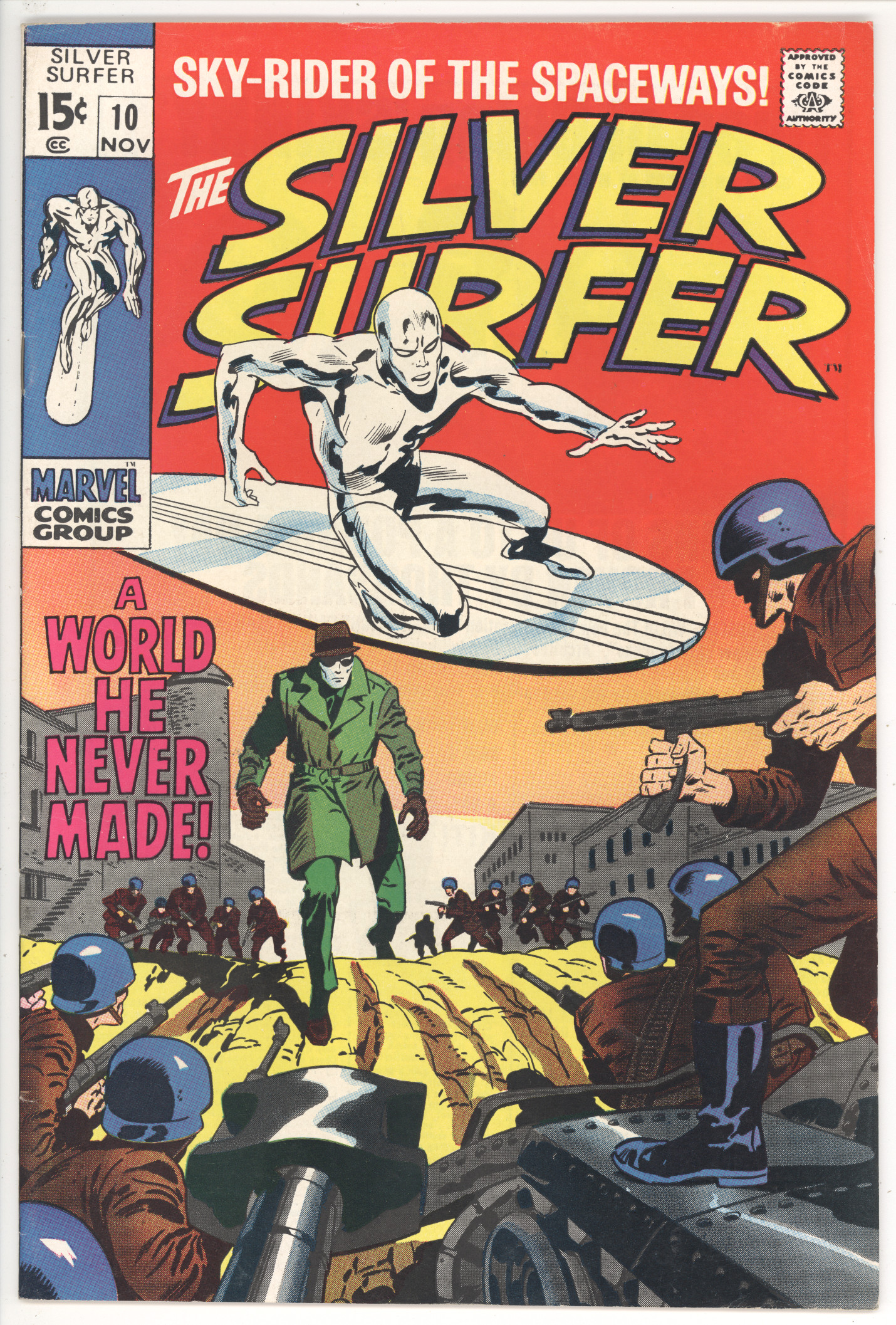 Silver Surfer #10 front
