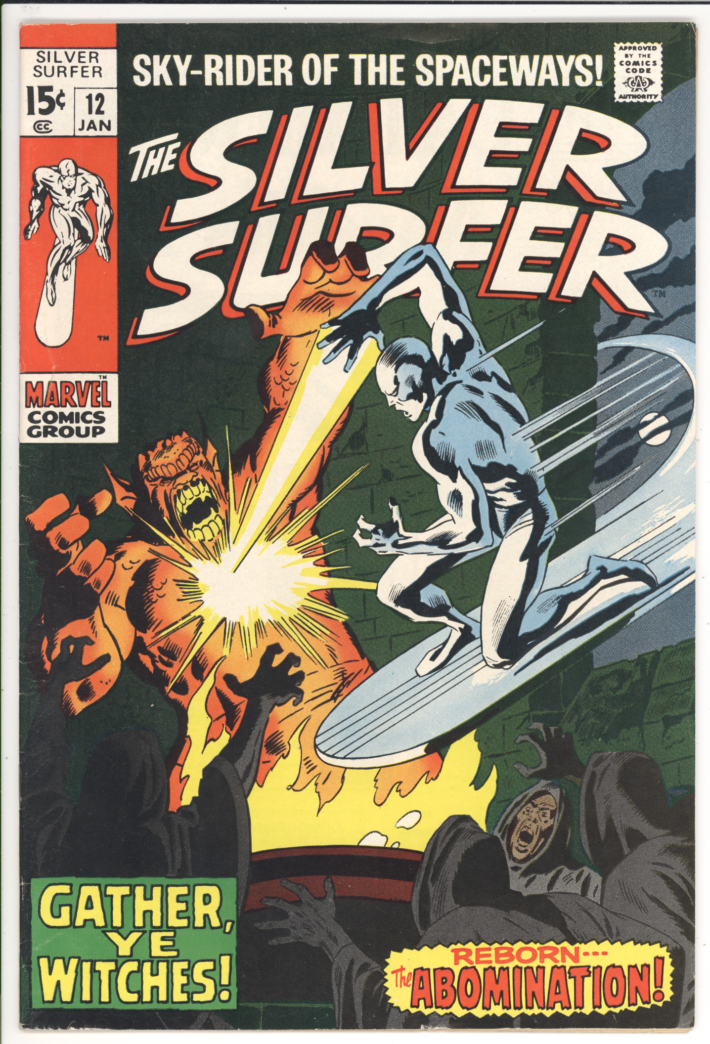 Silver Surfer #12 front