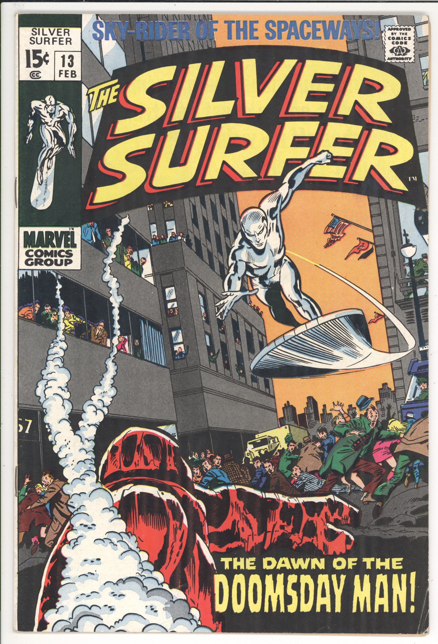 Silver Surfer #13 front