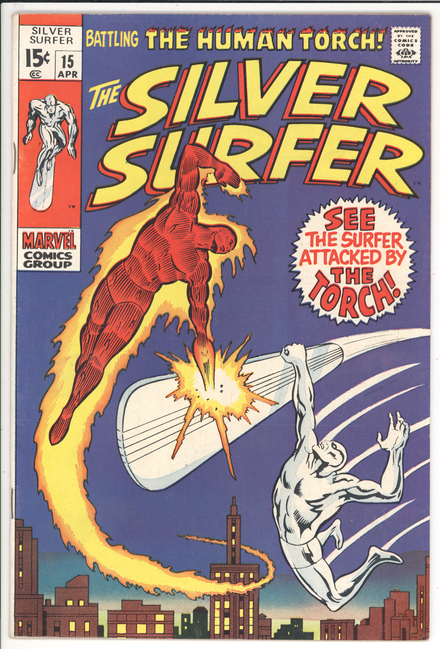 Silver Surfer #15 front