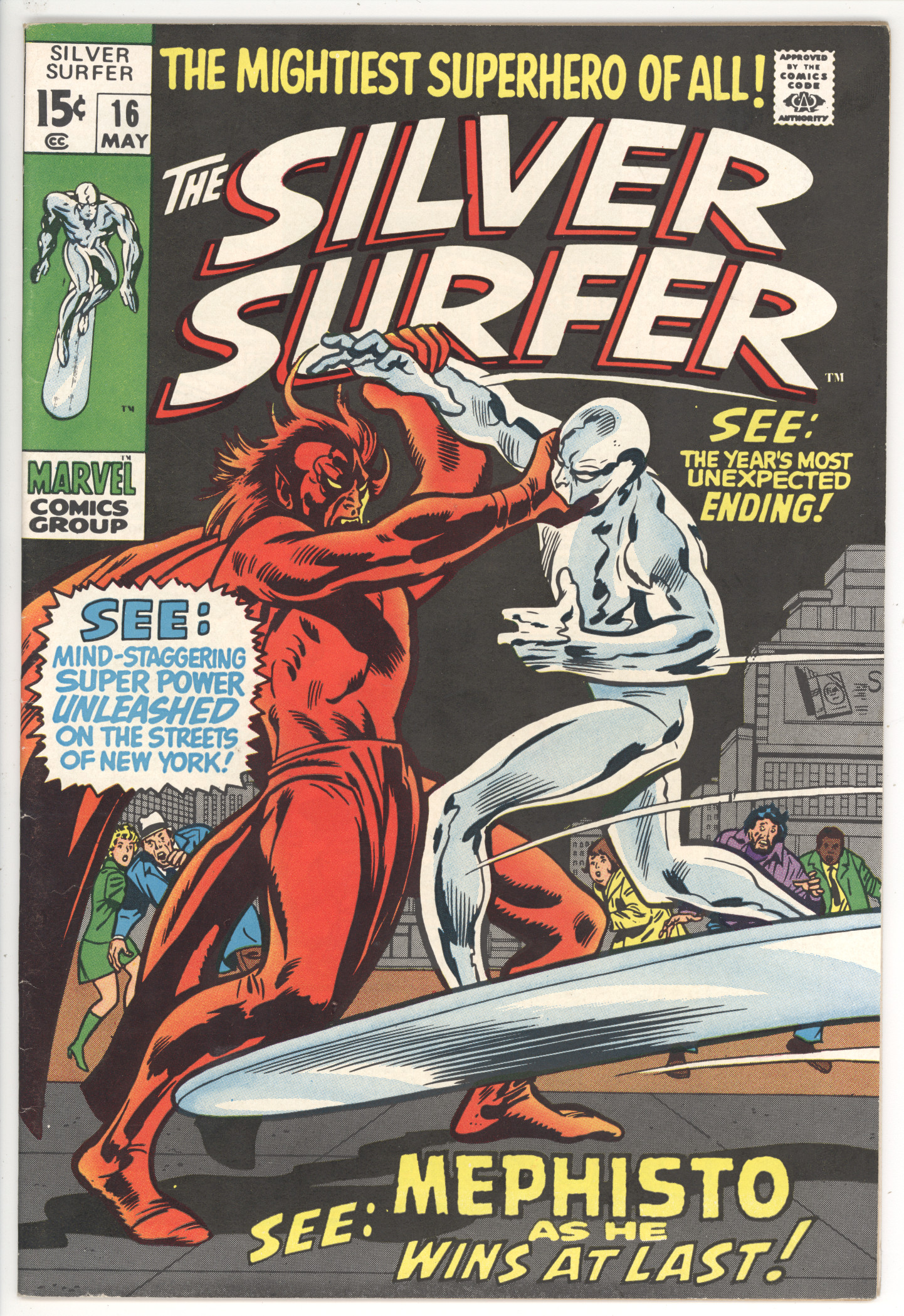 Silver Surfer #16 front