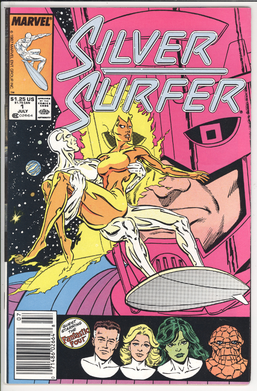 Silver Surfer #1 front