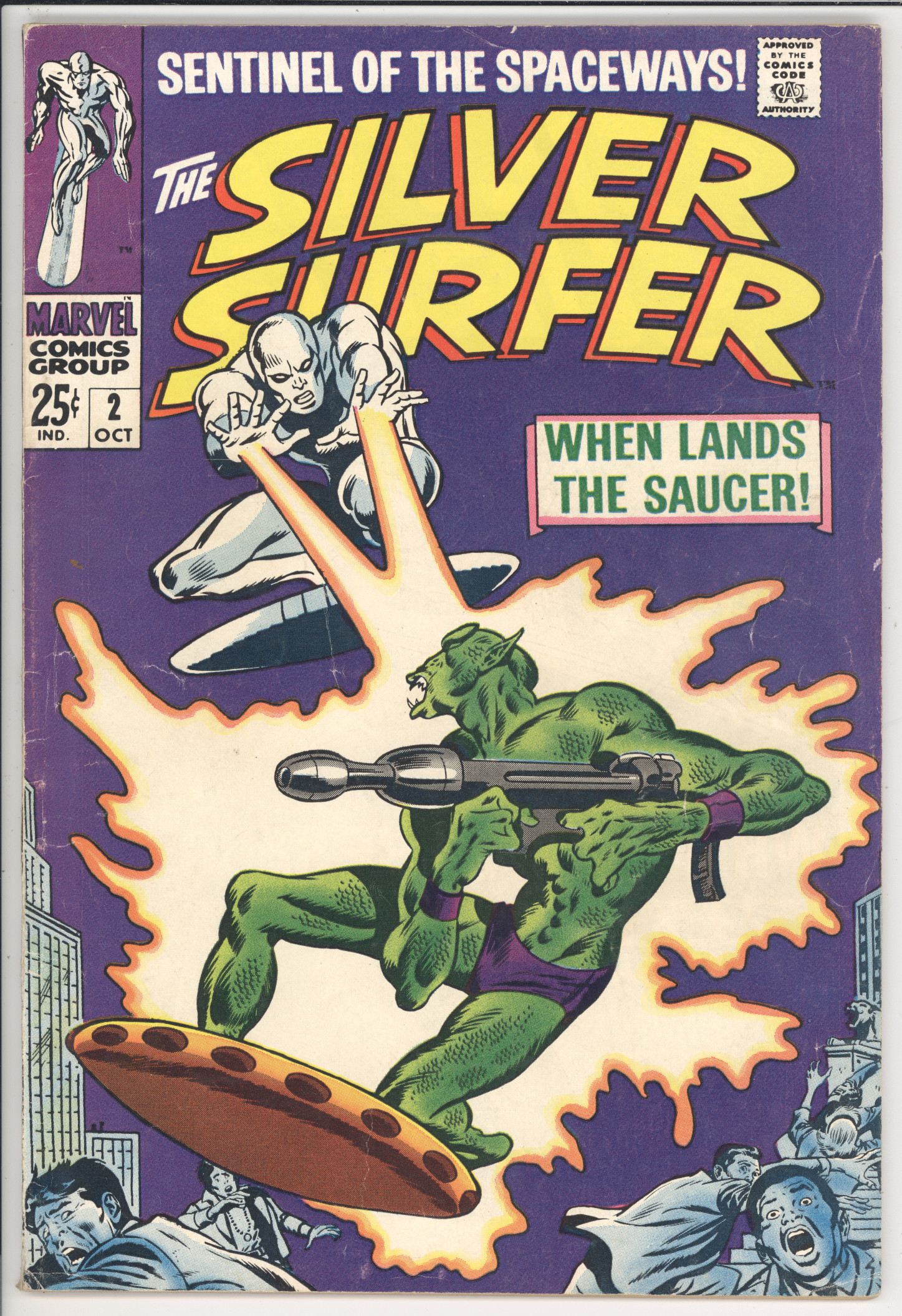 Silver Surfer #2 front