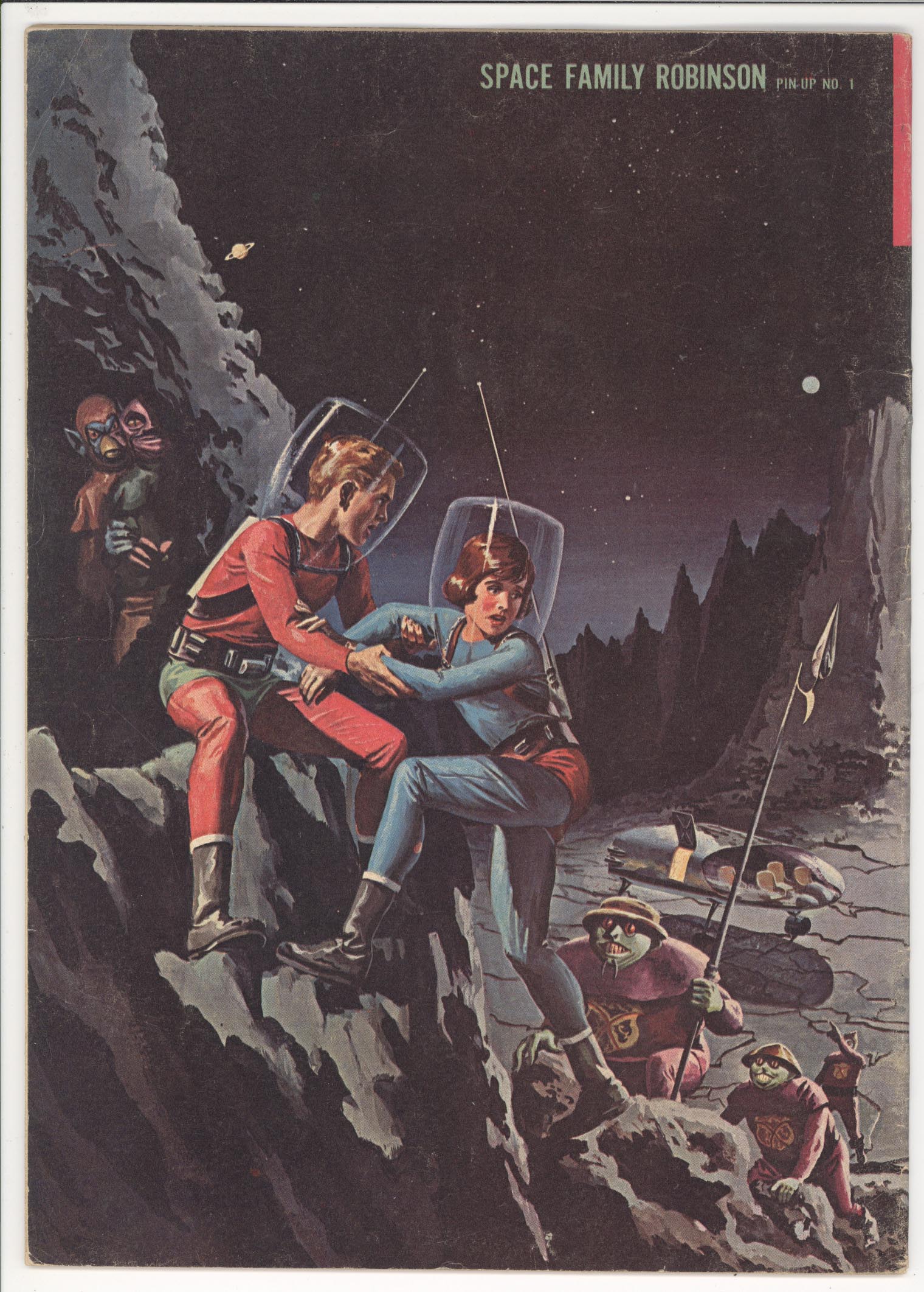 Space Family Robinson #1 back