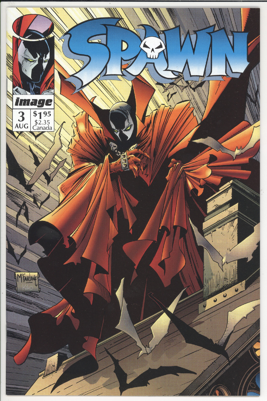 Spawn #3 front