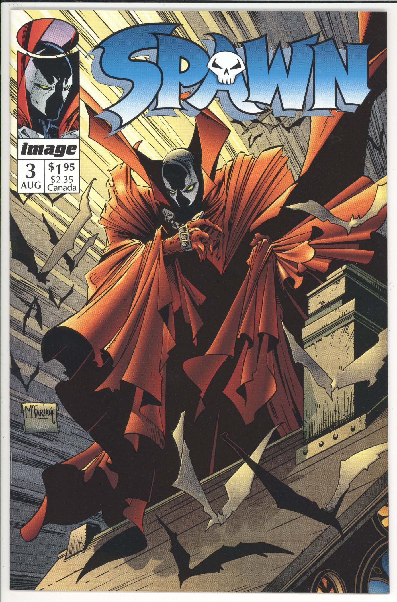 Spawn #3 front