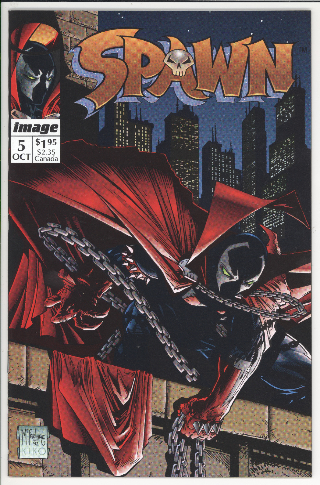 Spawn #5 front