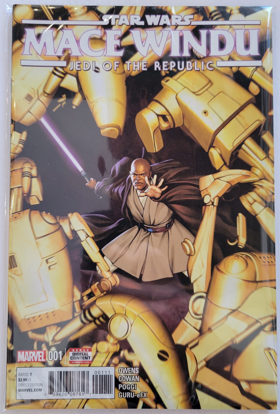 Star Wars Jedi Of The Republic Mace Windu #1-5