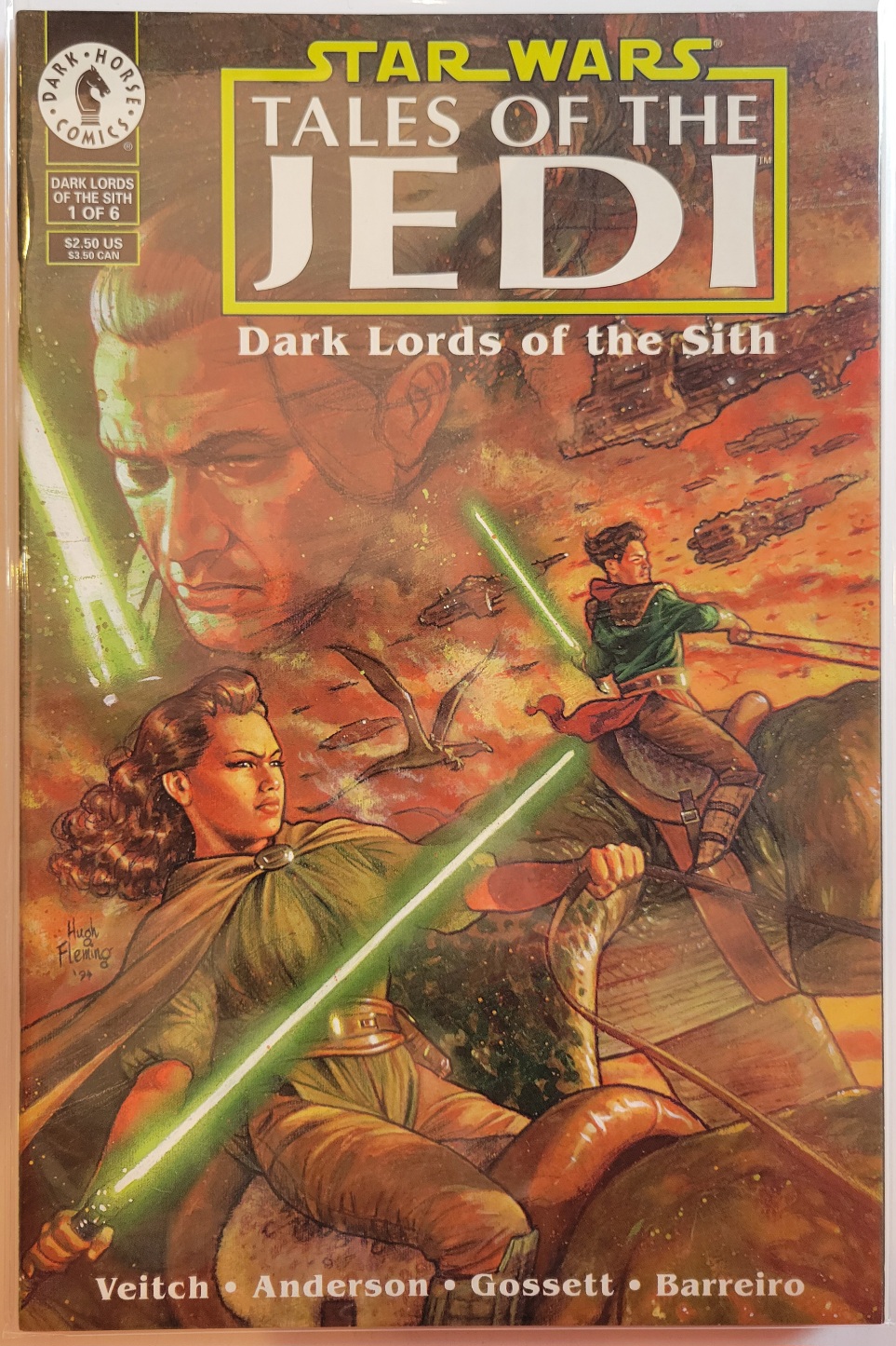 Star Wars Tales Of The Jedi Dark Lords Of The Sith #1-6