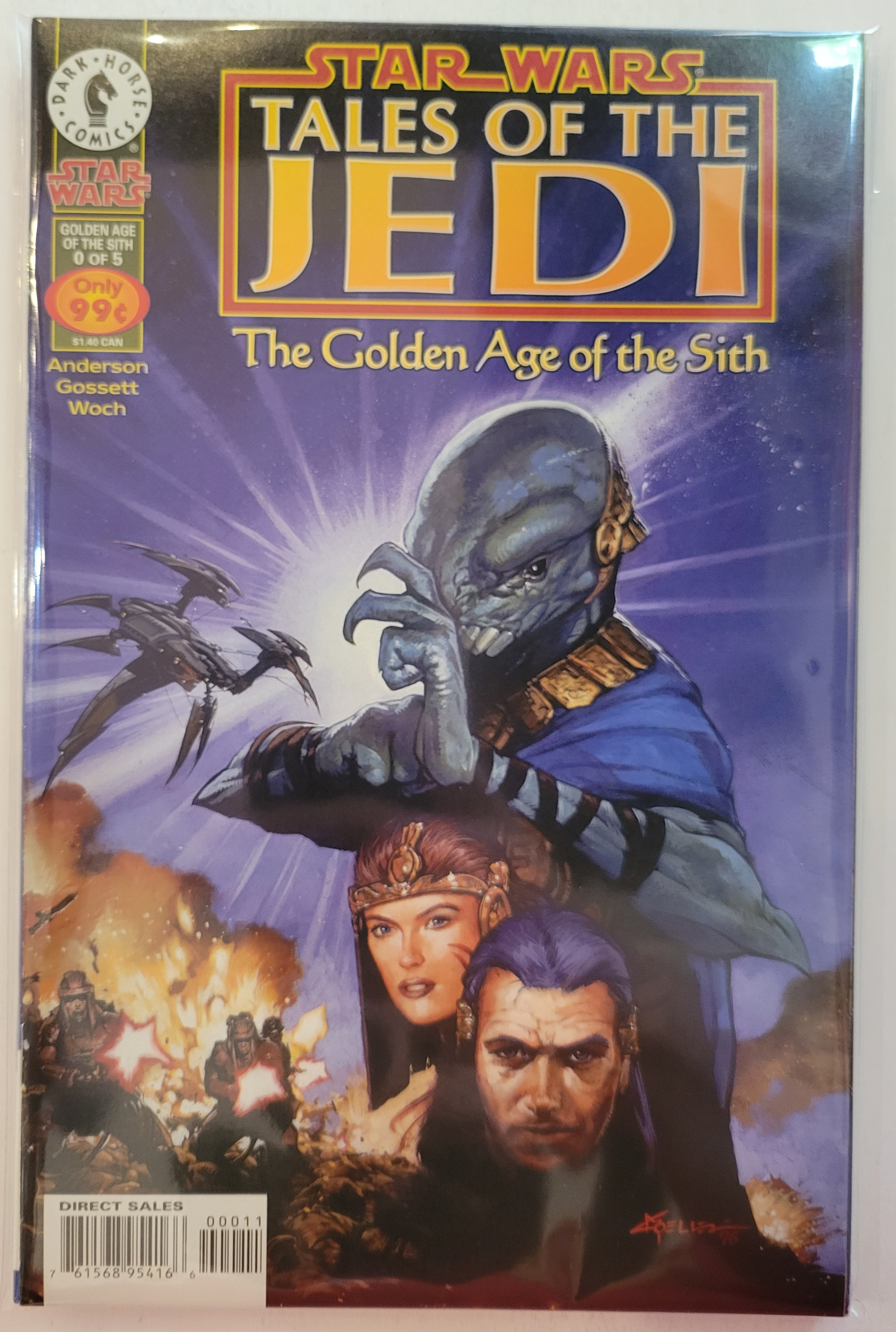 Star Wars Tales Of The Jedi Golden Age Of The Sith #0-5 Star Wars Tales Of The Jedi Golden Age Of The Sith #0-5