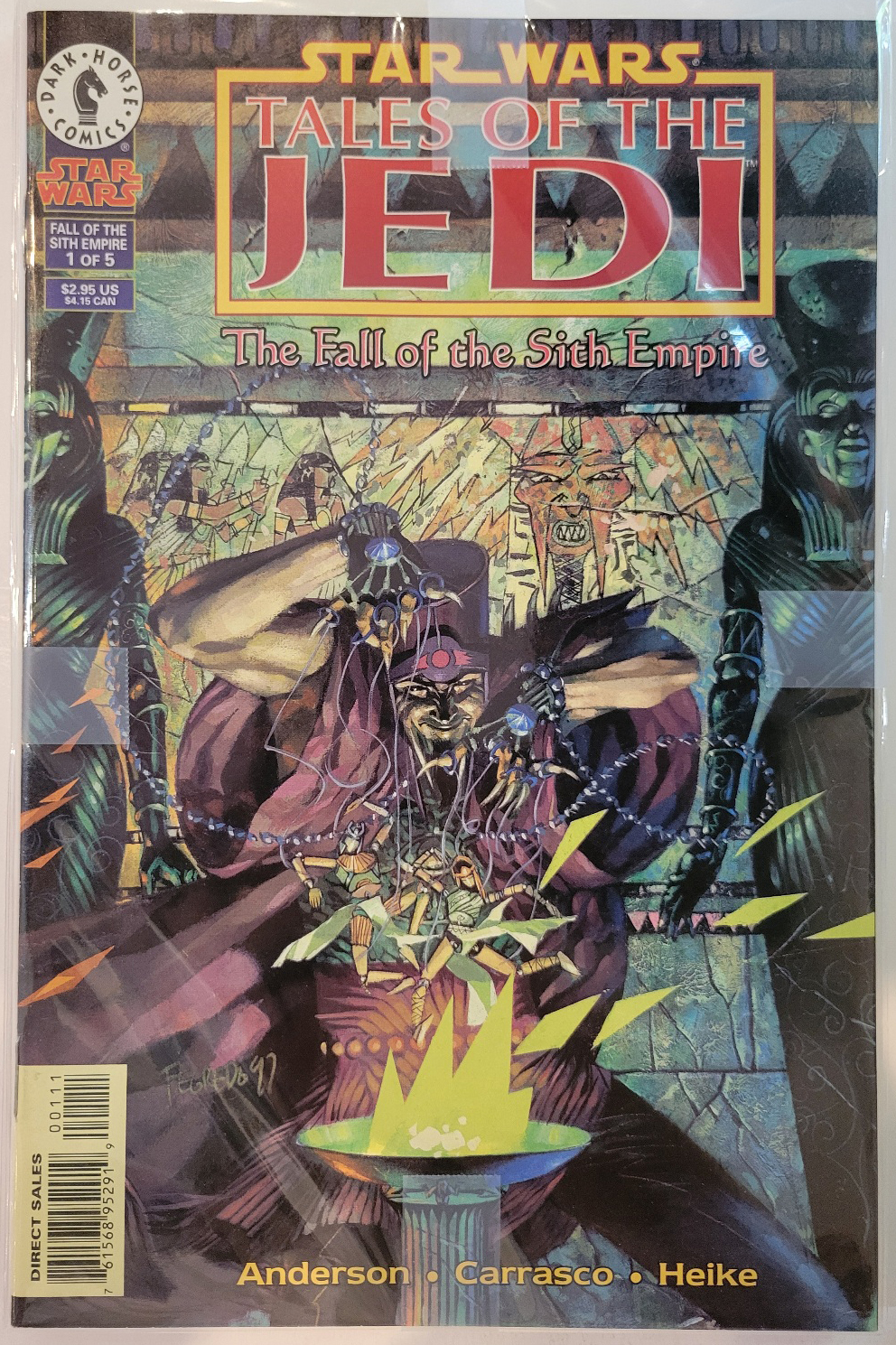 Star Wars Tales Of The Jedi The Fall Of The Sith Empire #1-5