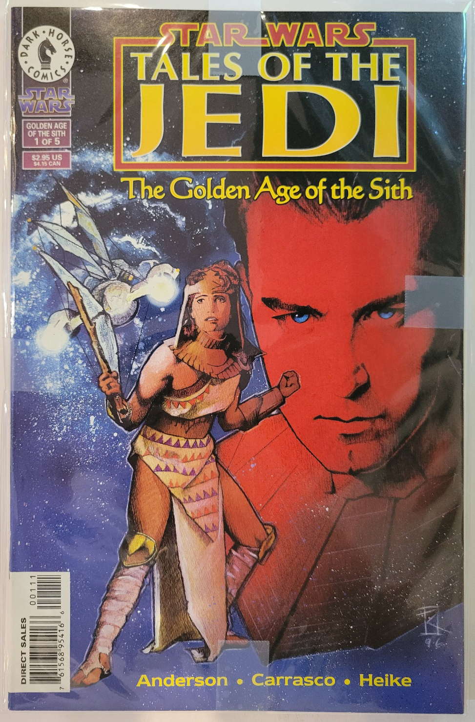 Star Wars Tales Of The Jedi The Golden Age Of The Sith #1-5 front