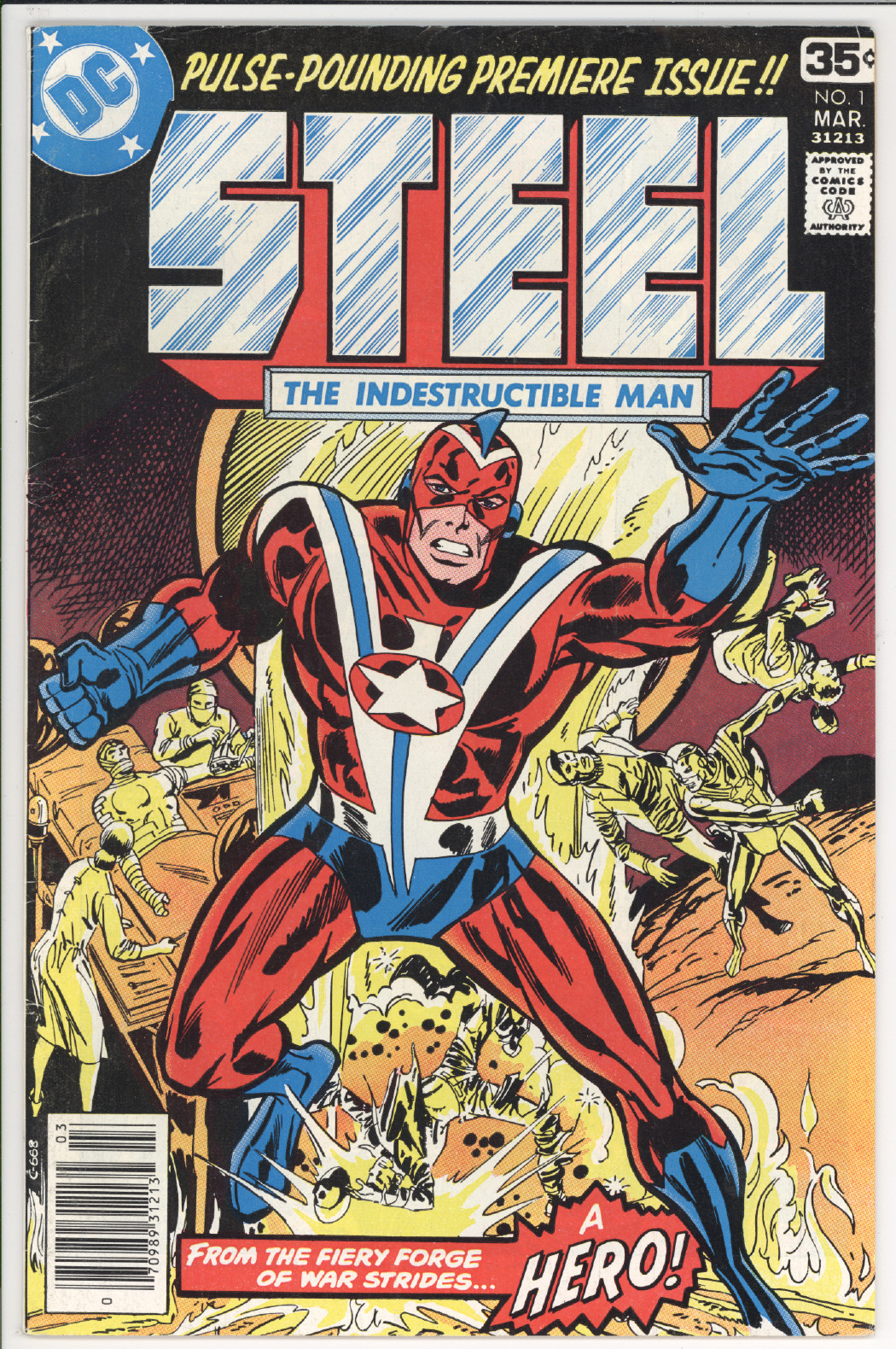 Steel The Indestructible Man   #1