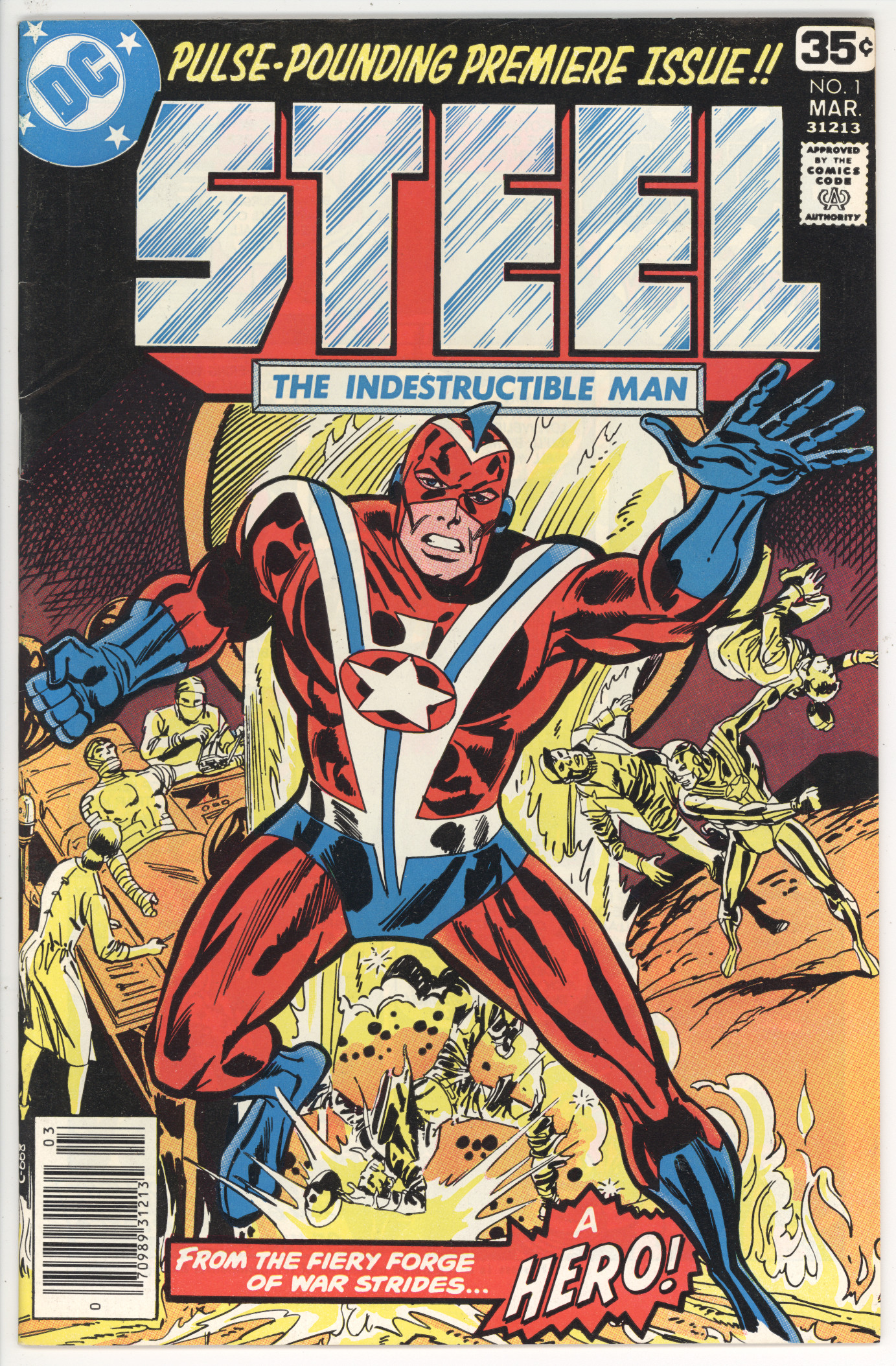 Steel The Indestructible Man #1 front