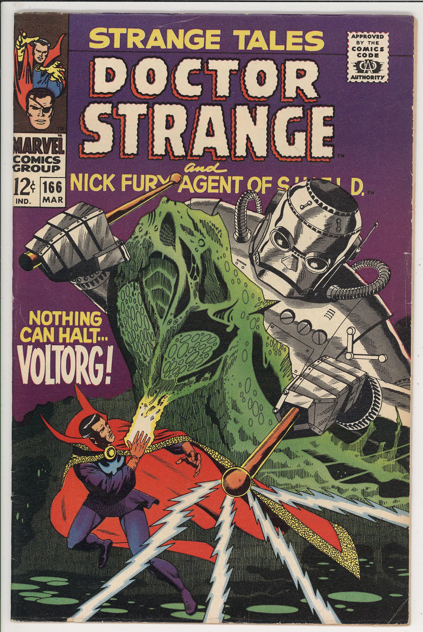 Strange Tales #166