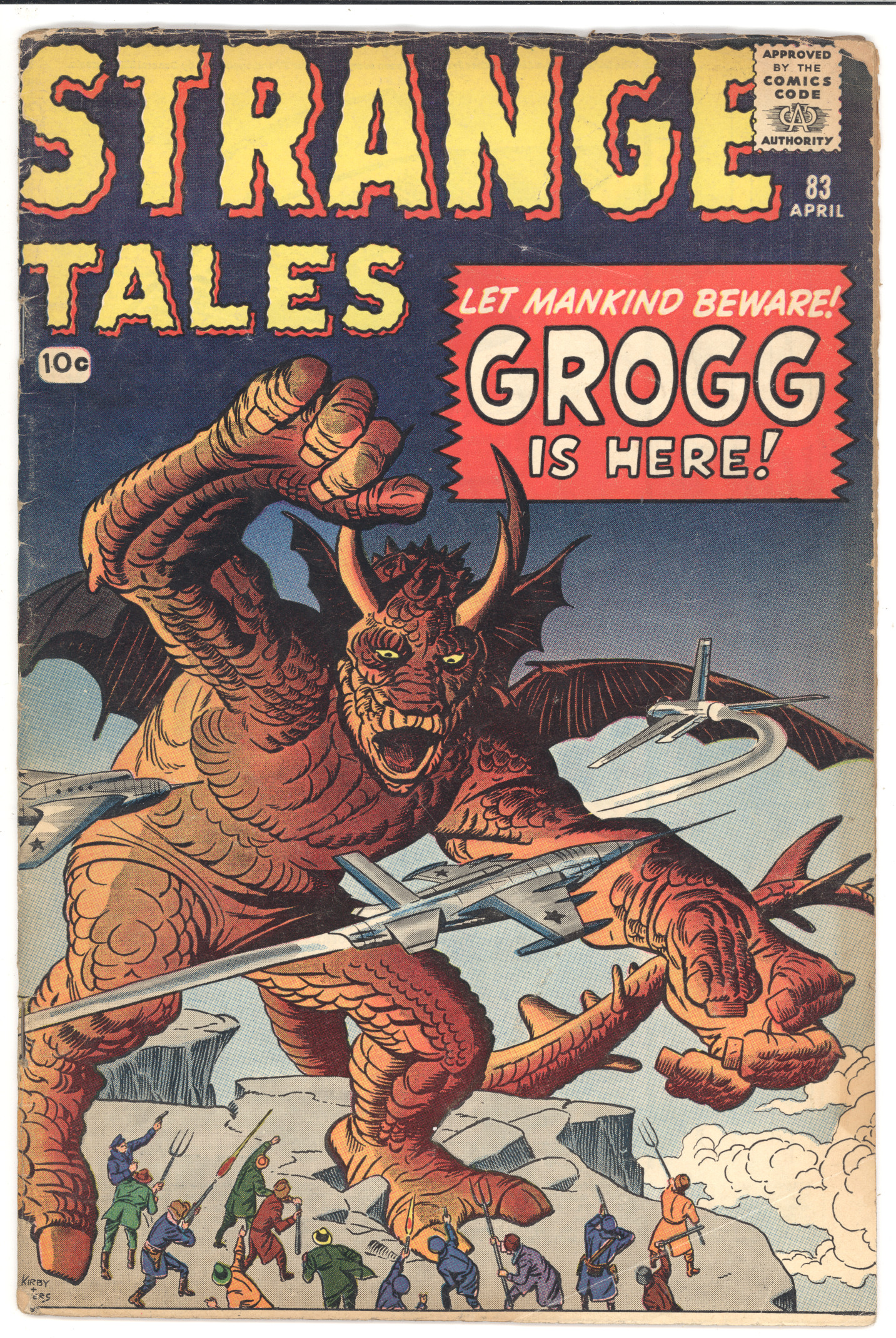 Strange Tales #83 front