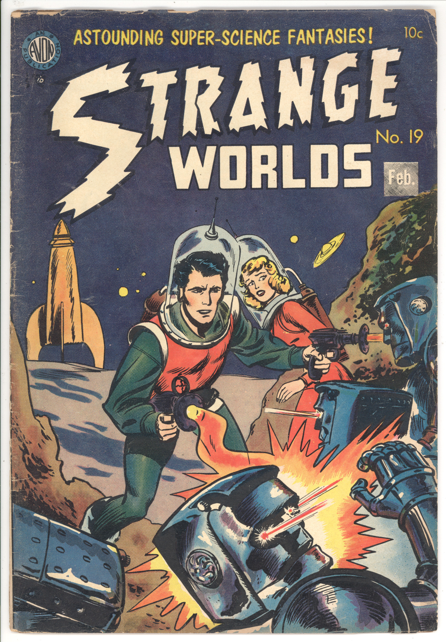 Strange Worlds #19 front