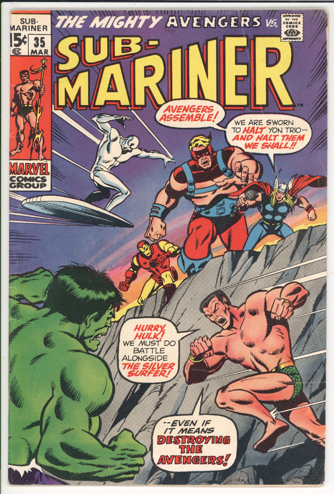 Sub-Mariner #35 front