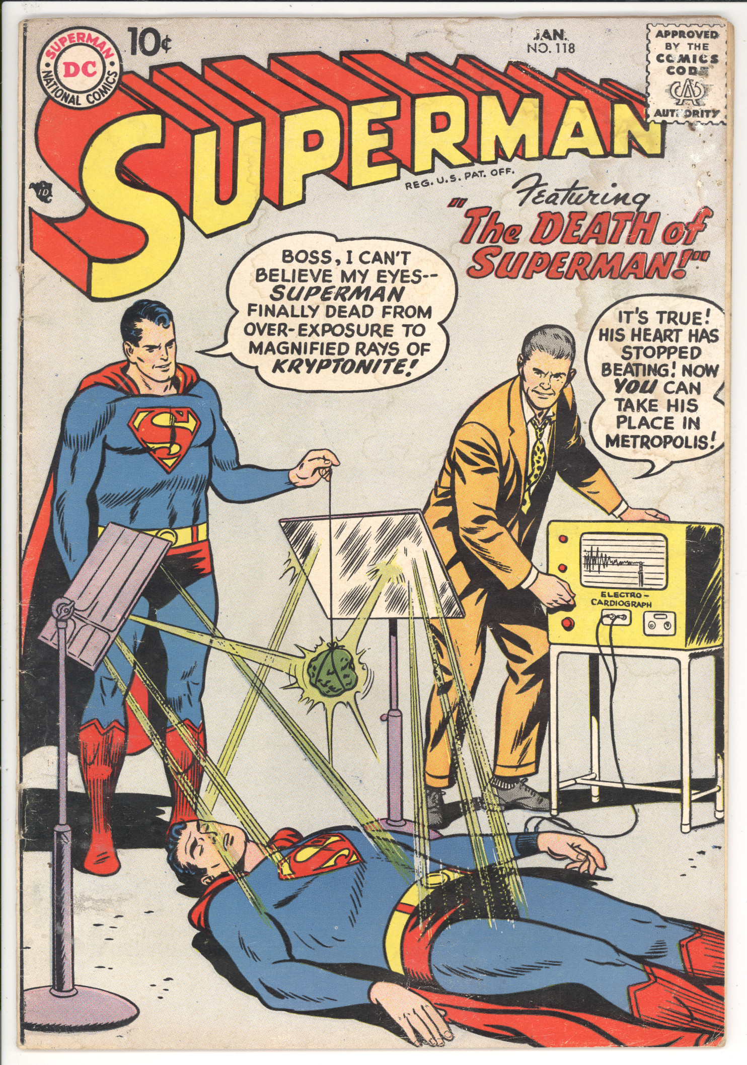 Superman #118 front