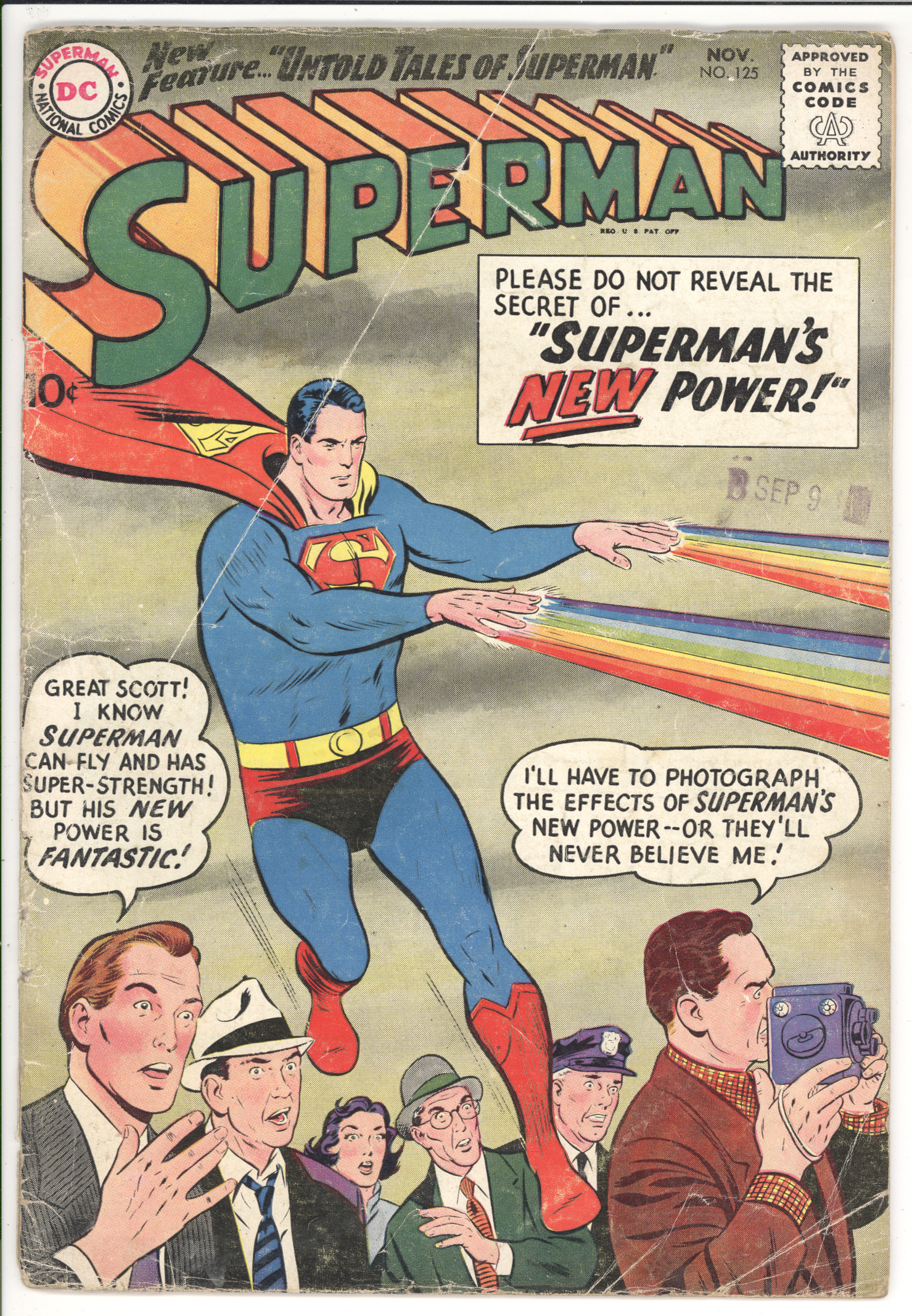 Superman #125 front