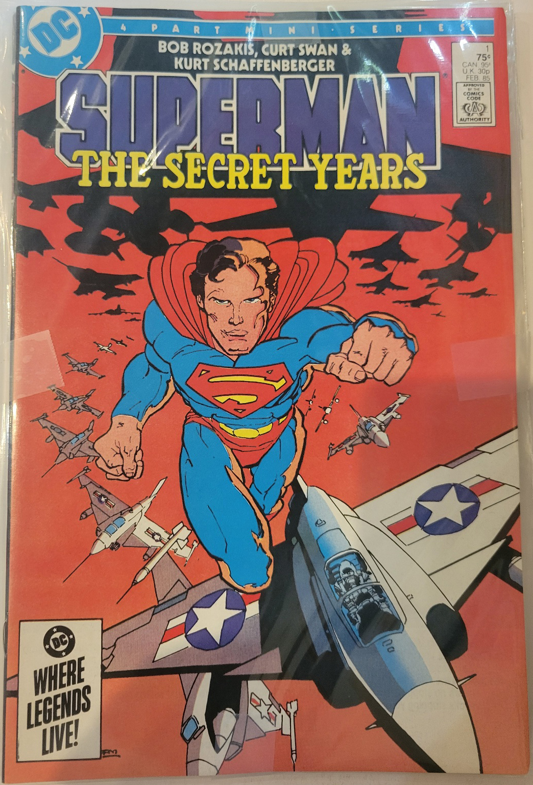 Superman The Secret Years #1-4