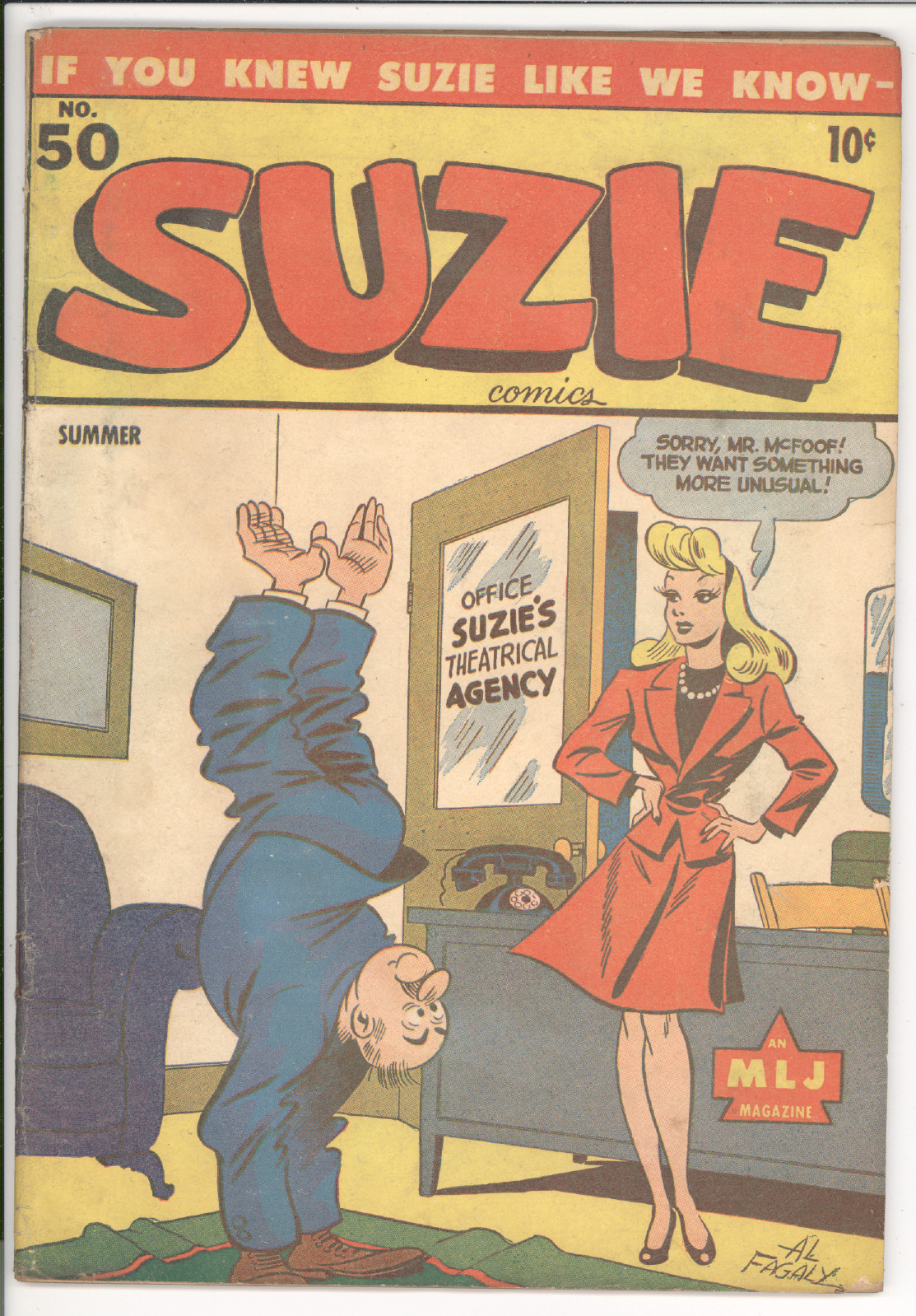 Suzie Comics  #50 front