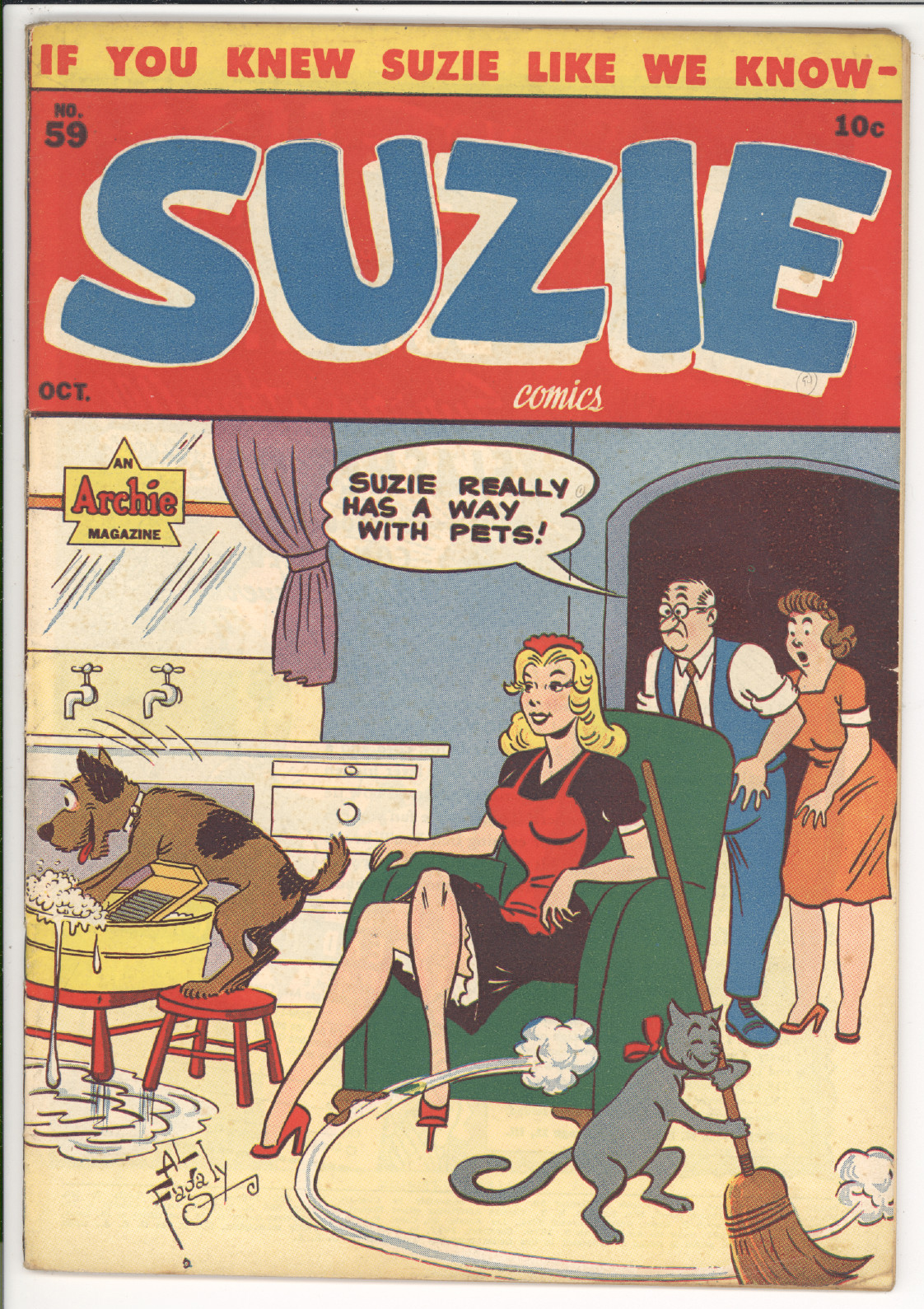 Suzie Comics  #59 front