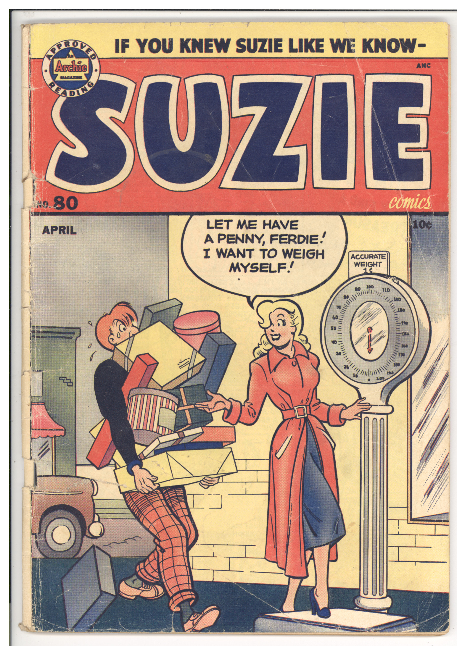 Suzie Comics #80 front