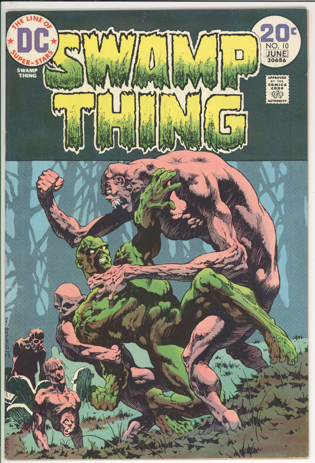 Swamp Thing  #10