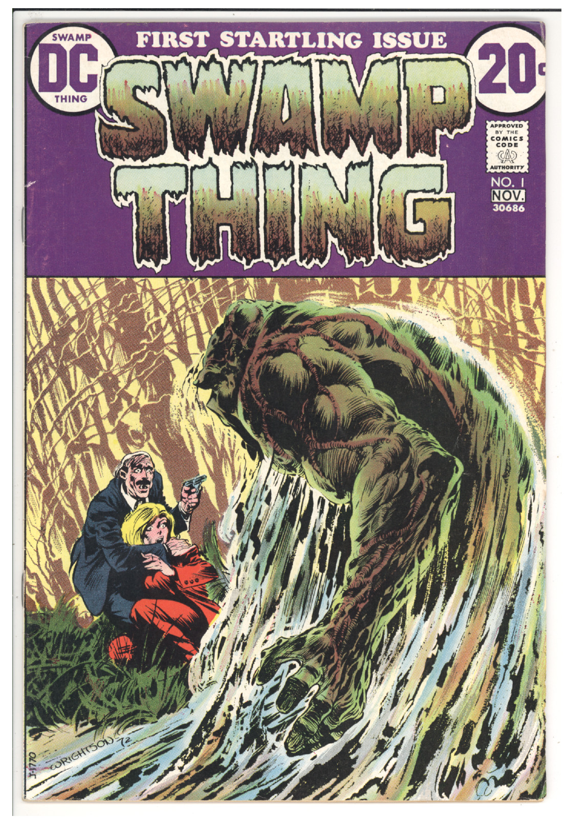 Swamp Thing #1 front