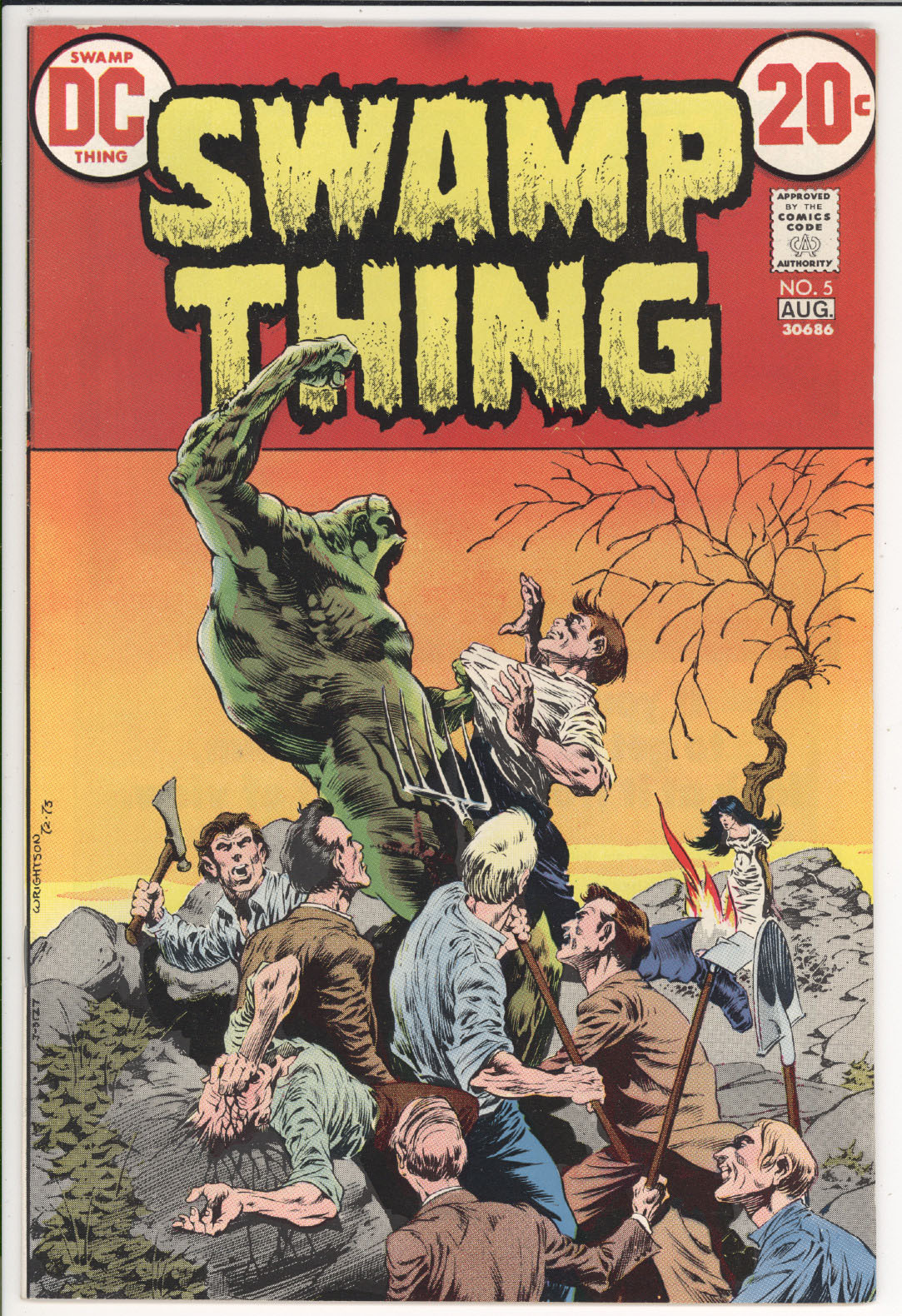 Swamp Thing #5 front