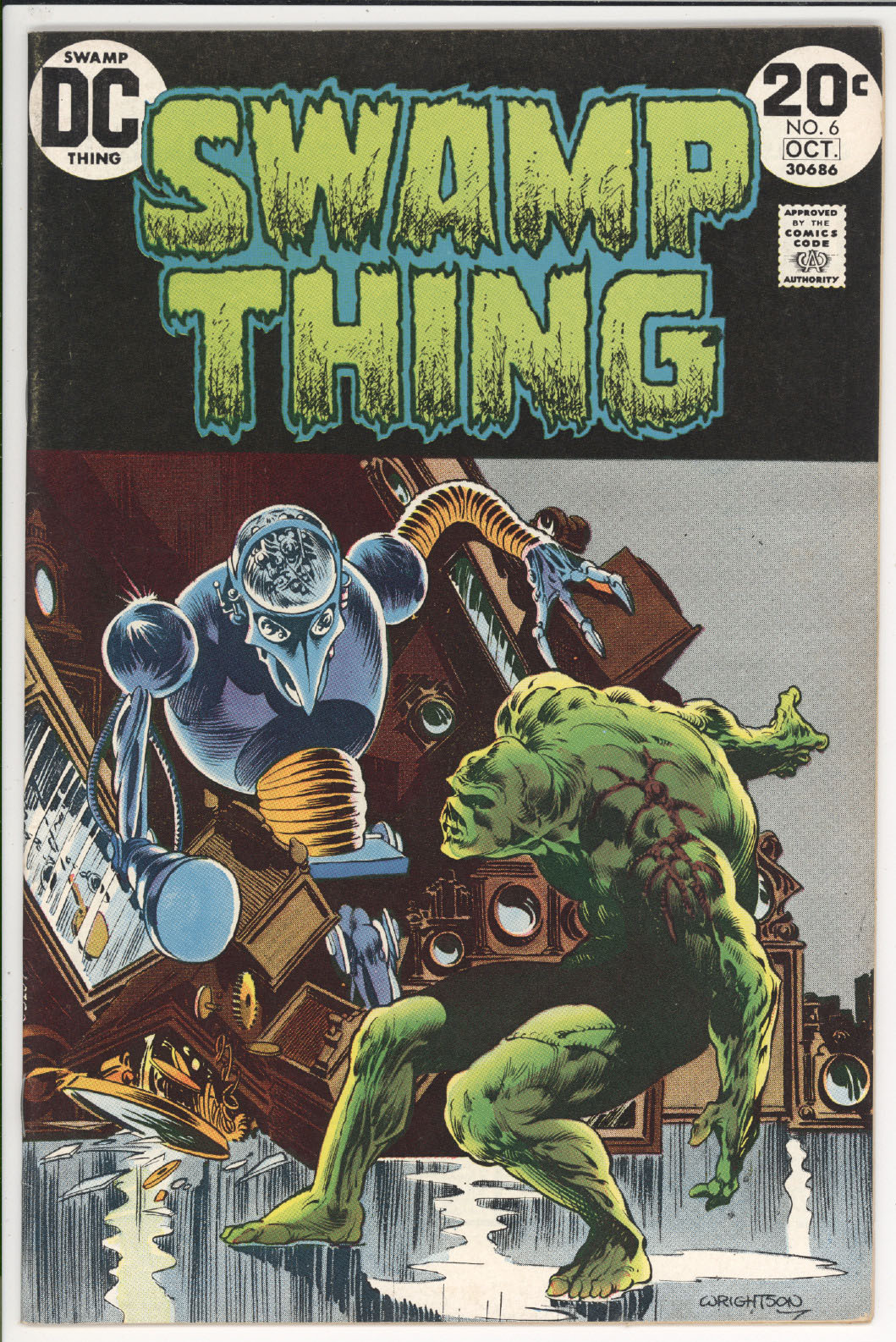 Swamp Thing #6 front