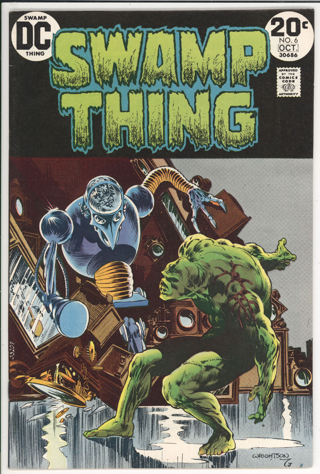 Swamp Thing #6 front