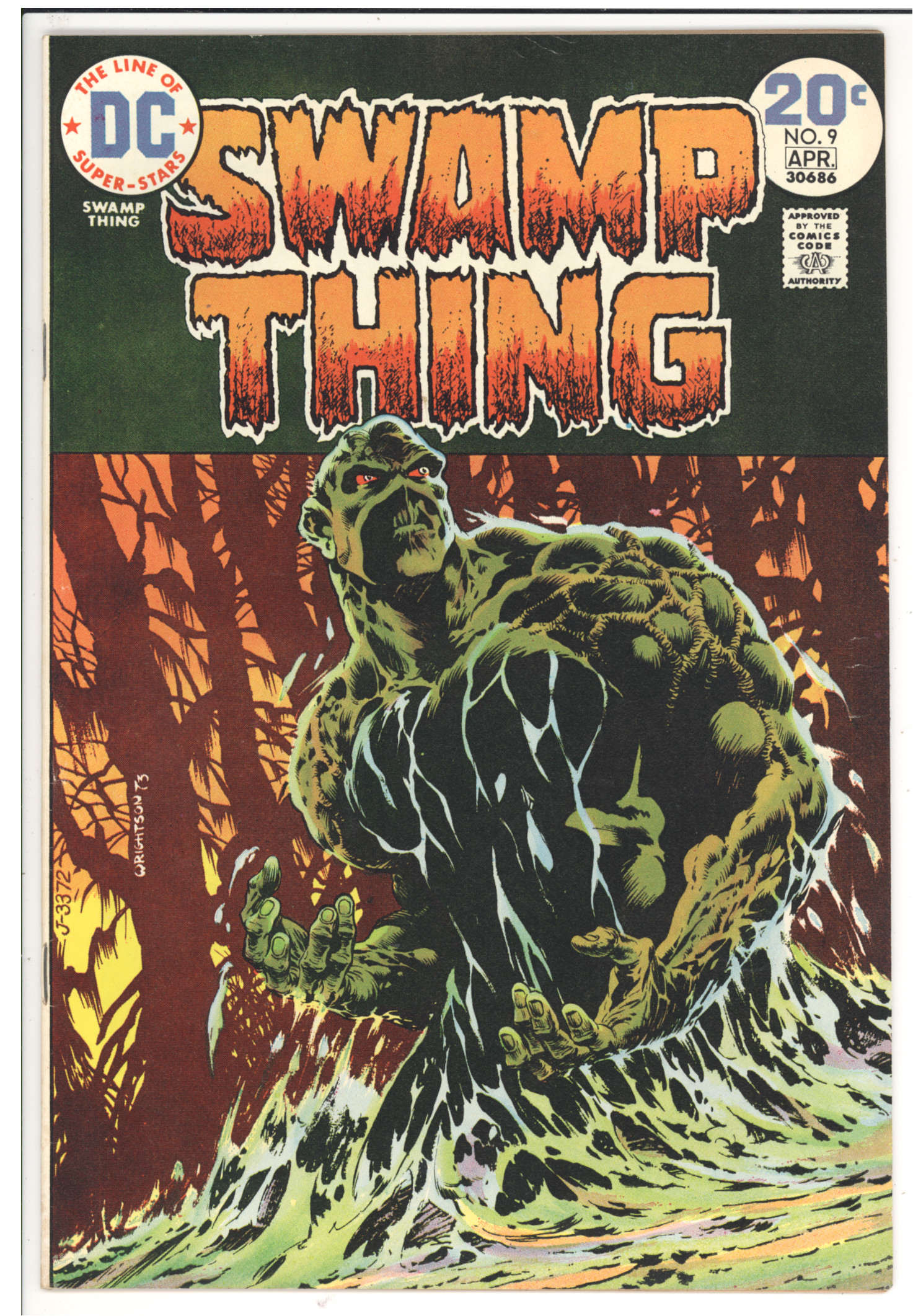 Swamp Thing #9 front