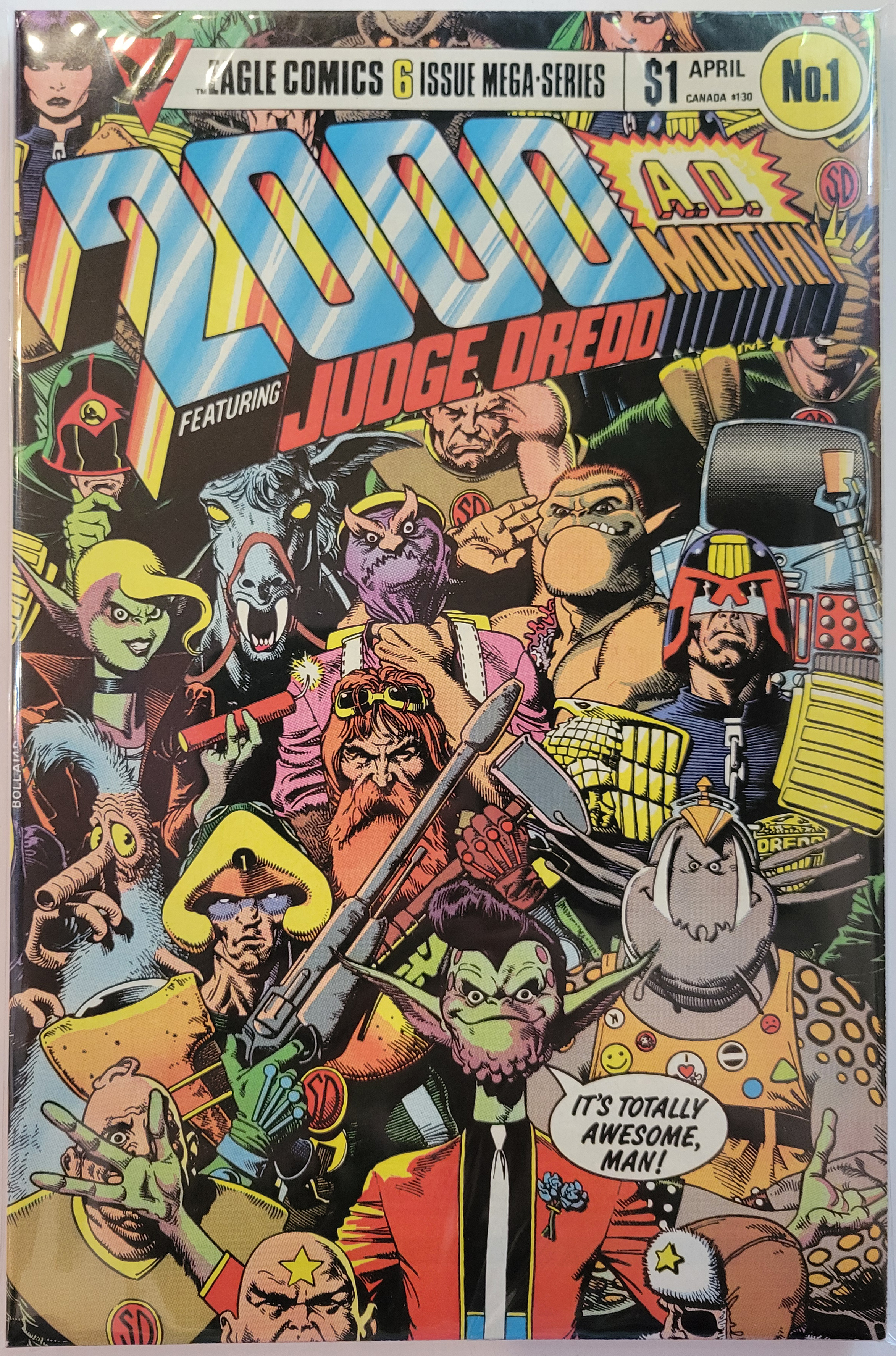 2000 A.D. Monthly  #1-6
