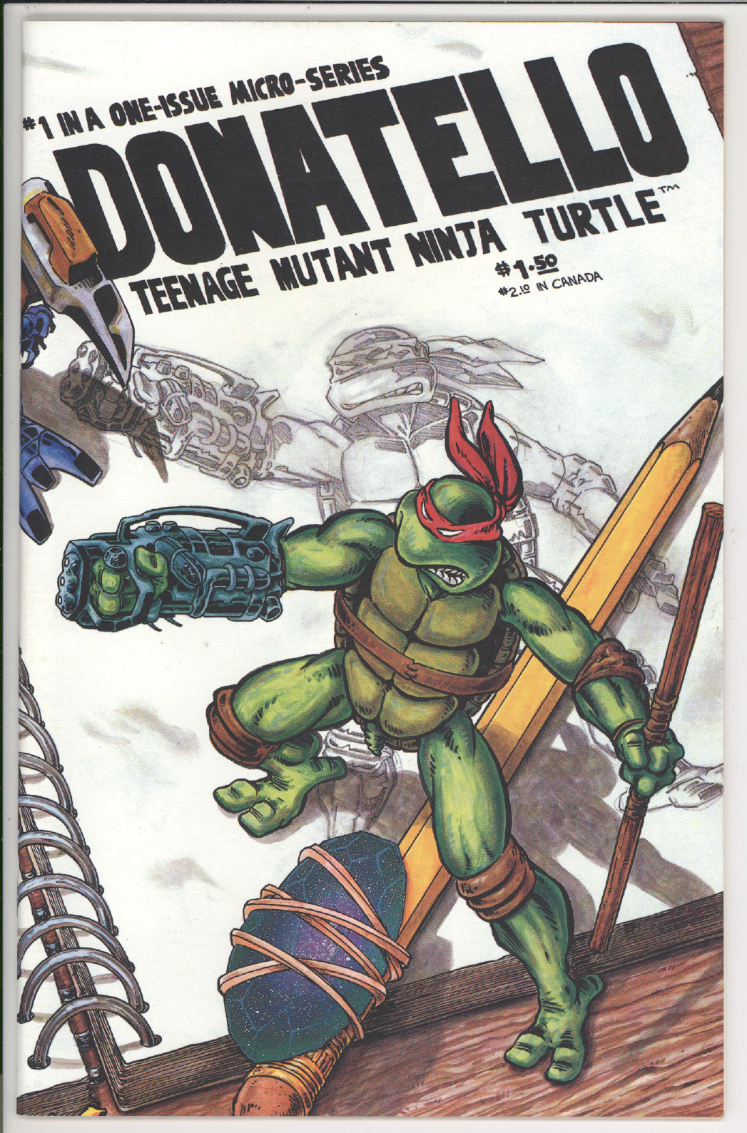 Donatello Teenage Mutant Ninja Turtle   #1