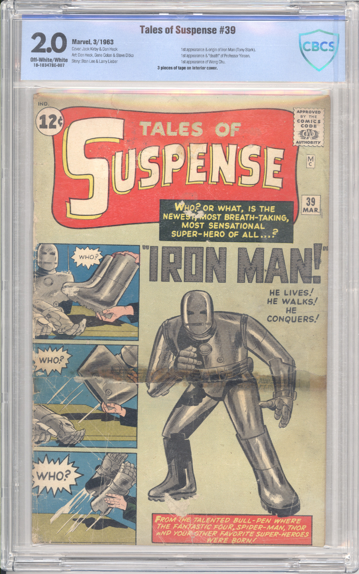 Tales of Suspense  #39