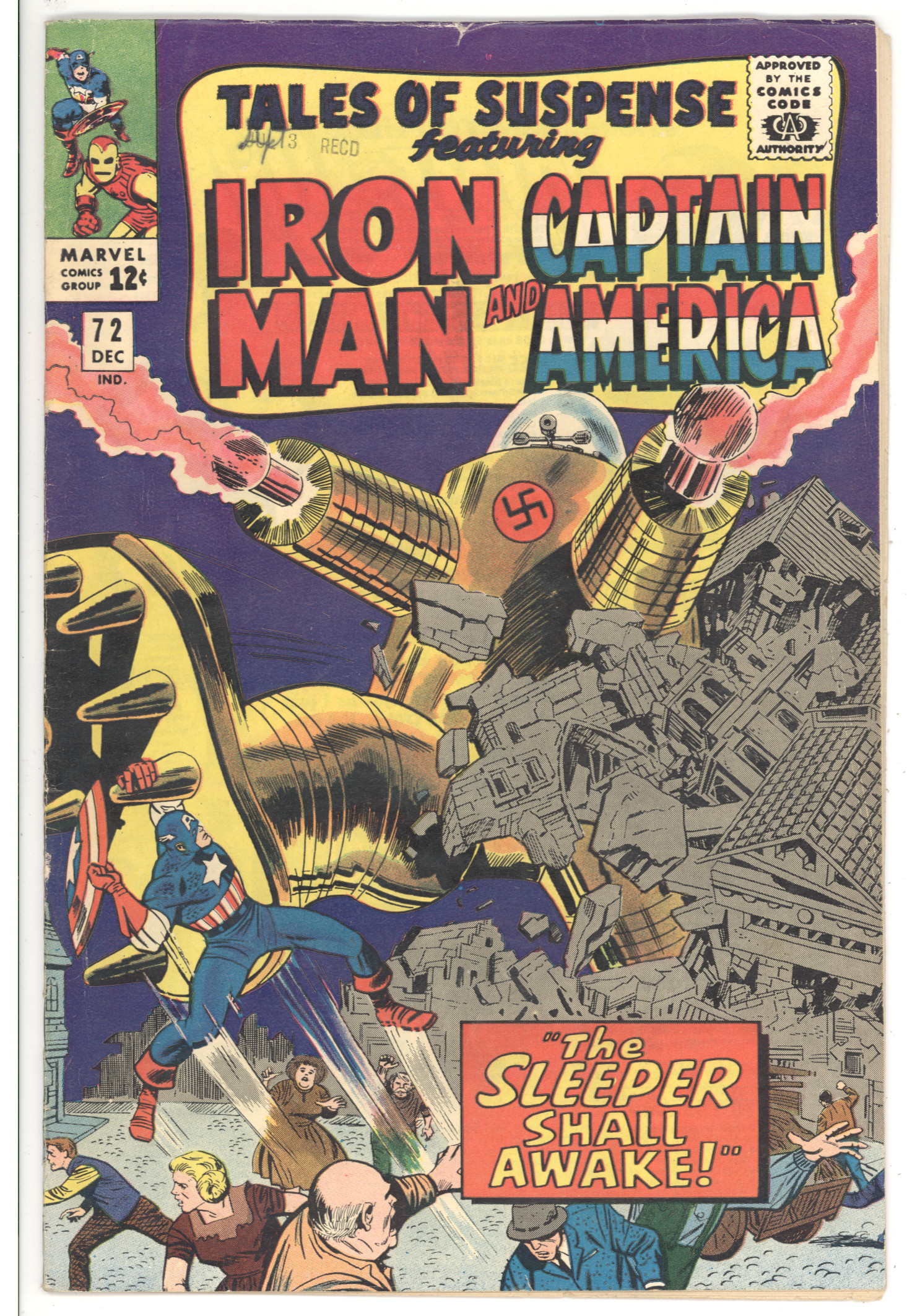 Tales of Suspense  #72