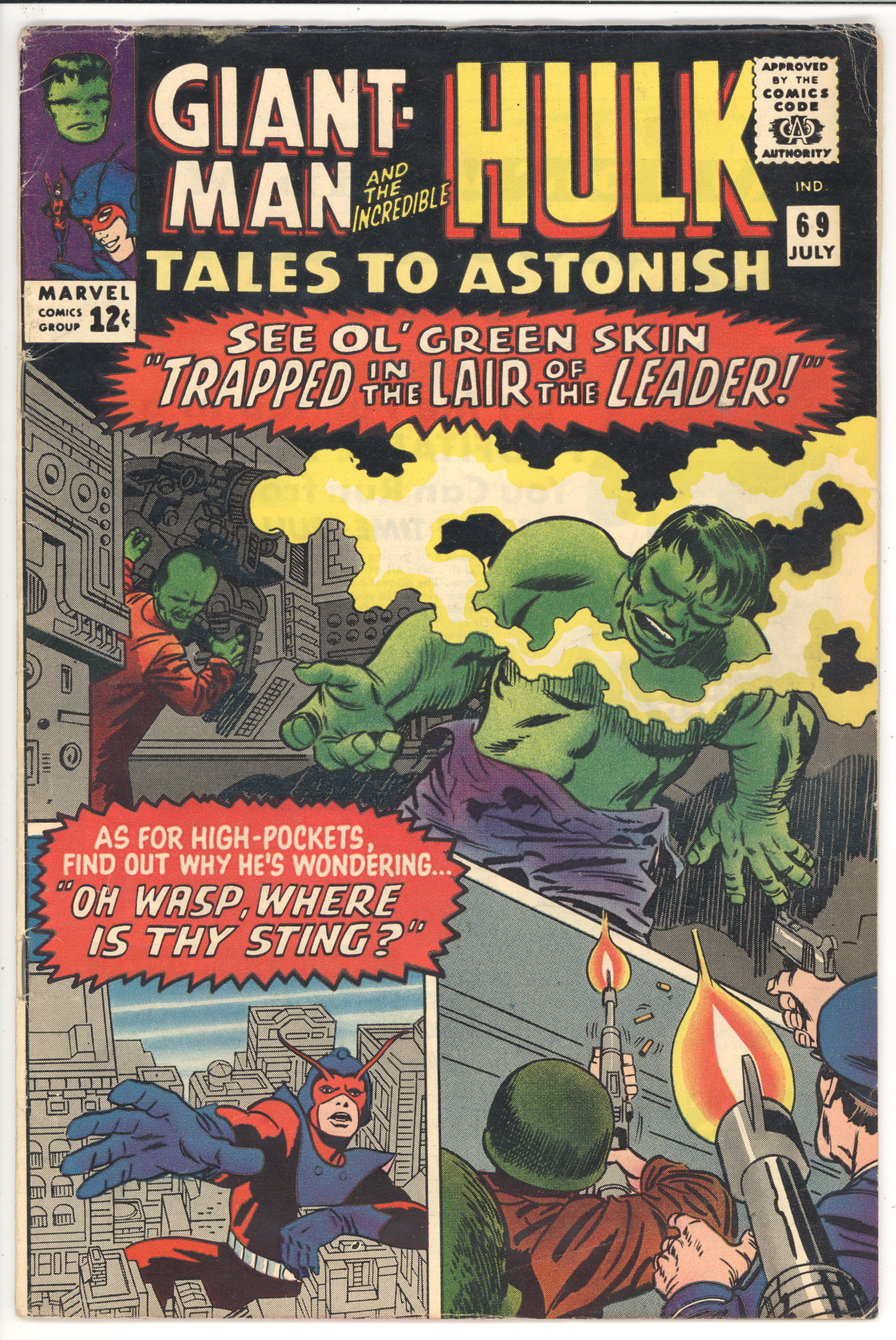 Tales To Astonish #69 front