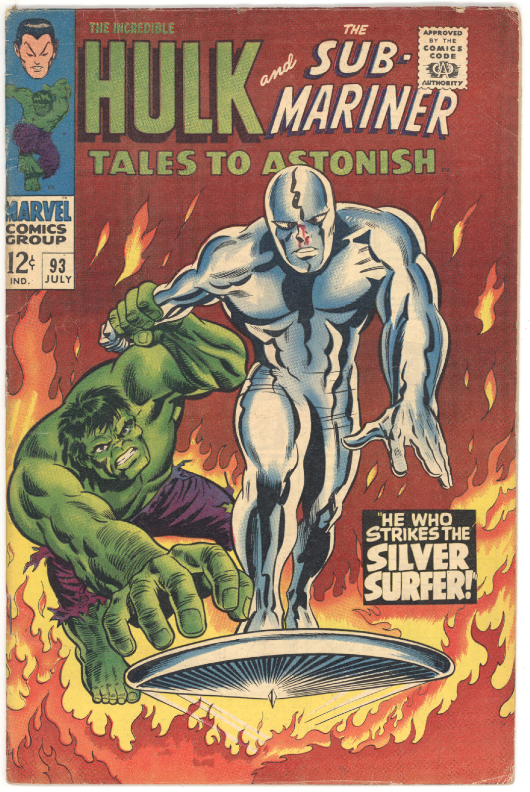 Tales To Astonish #93 front