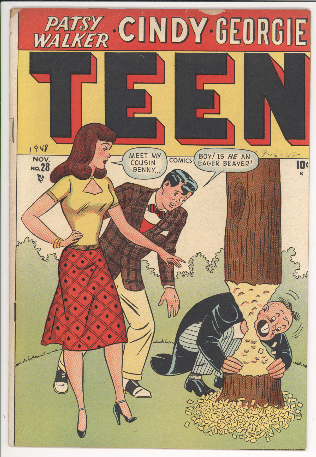 Teen Comics  #28 front