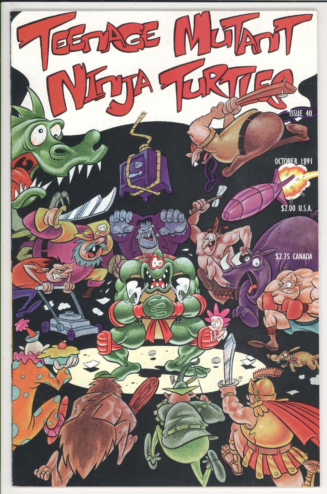 Teenage Mutant Ninja Turtles  #40