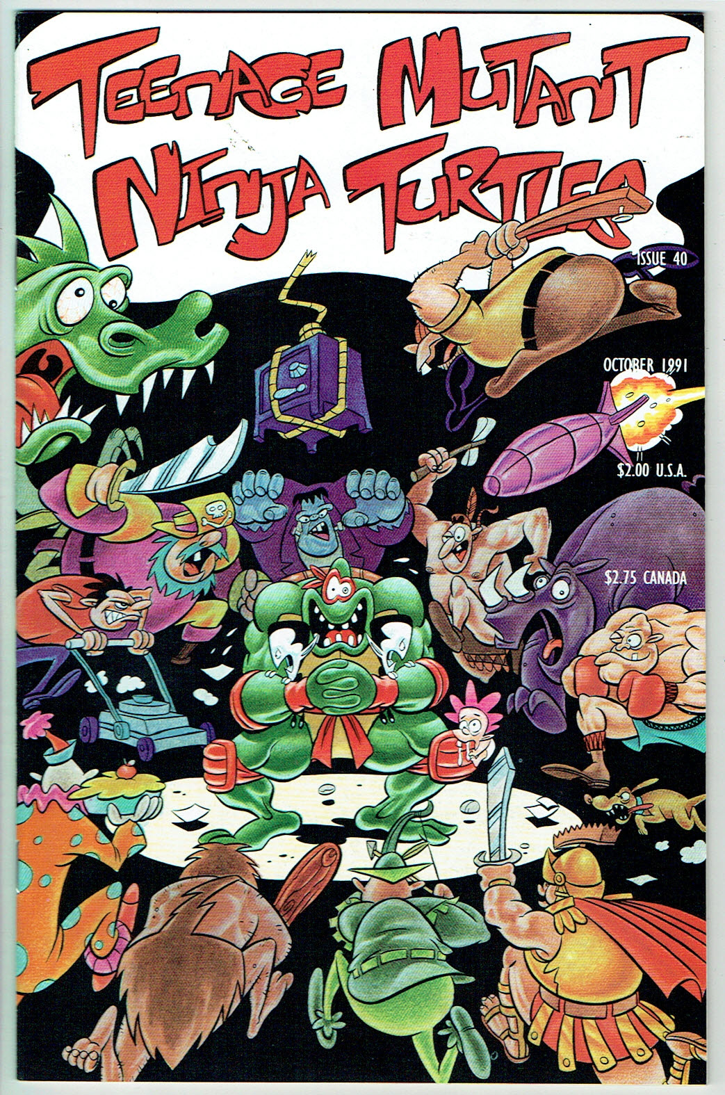 Teenage Mutant Ninja Turtles  #40