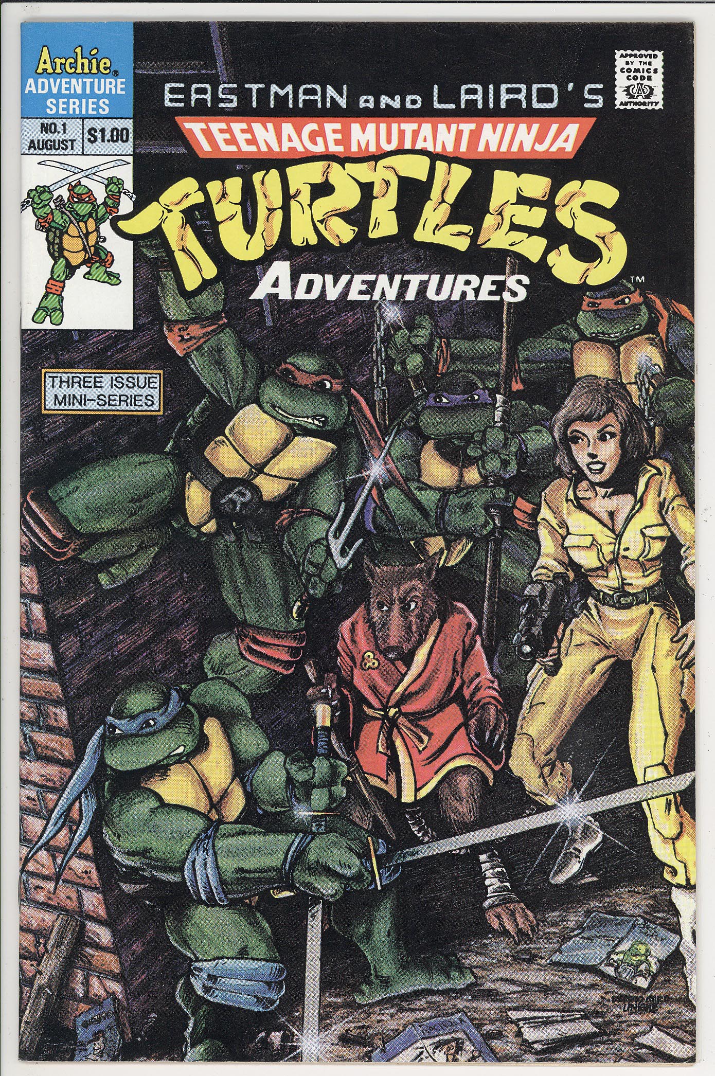 Teenage Mutant Ninja Turtles Adventures #1 Teenage Mutant Ninja Turtles Adventures #1