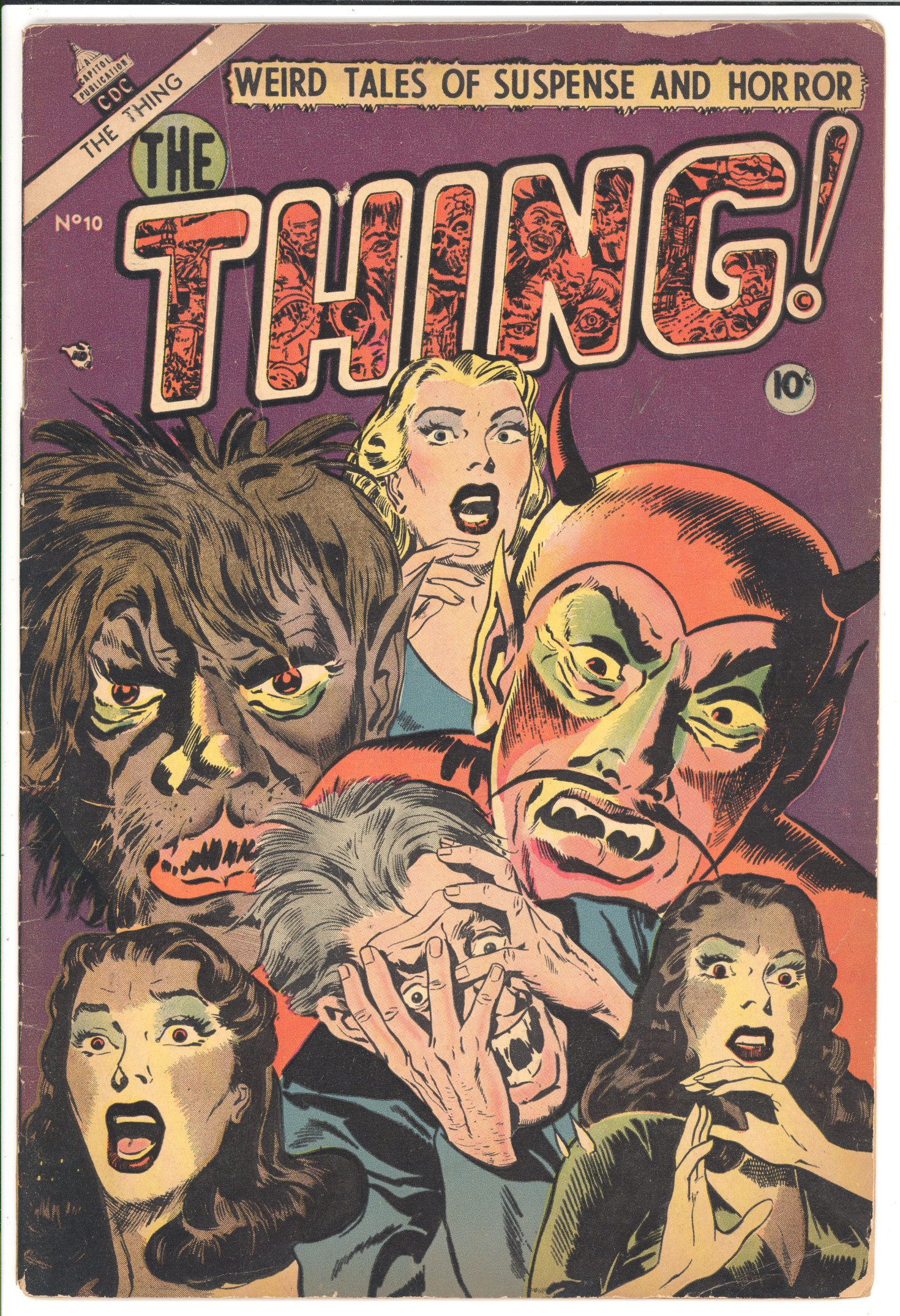 The Thing #10 front