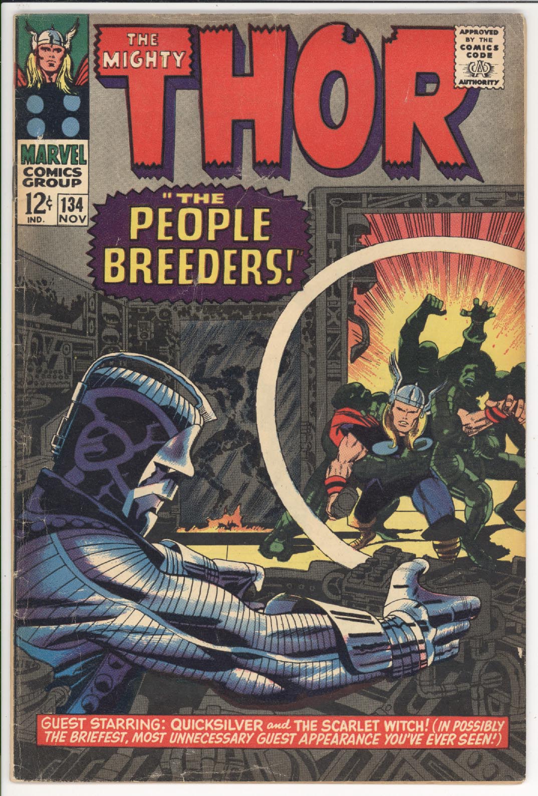 Thor #134 front