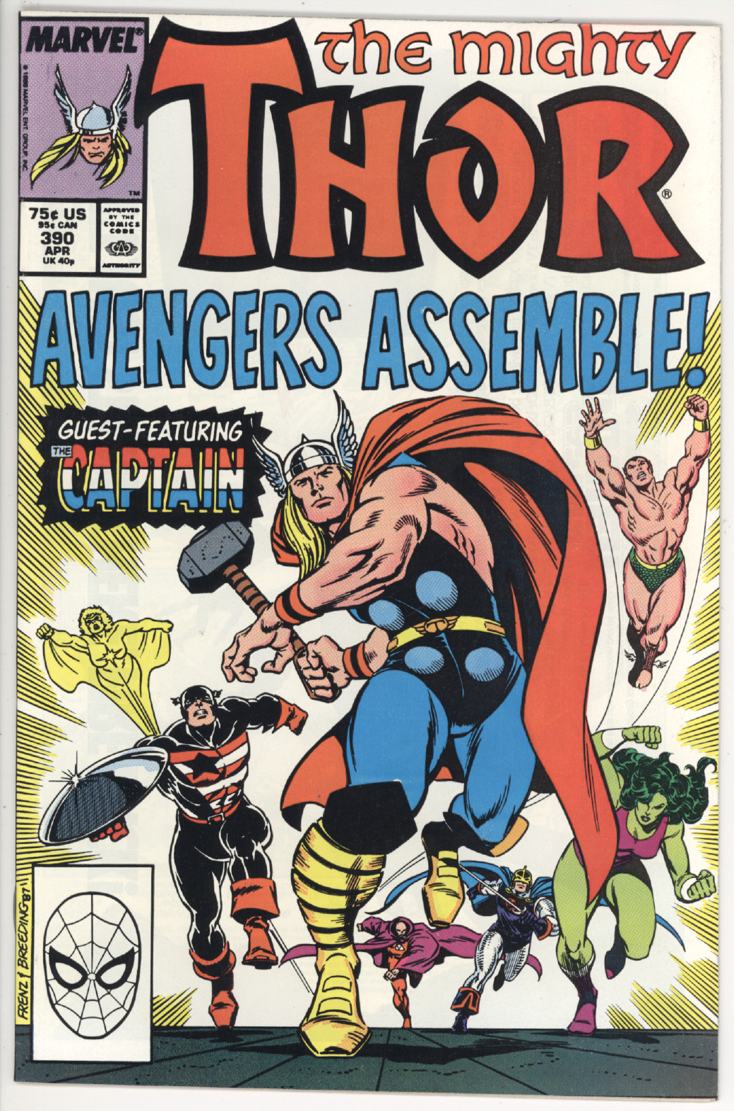 Thor #390 front