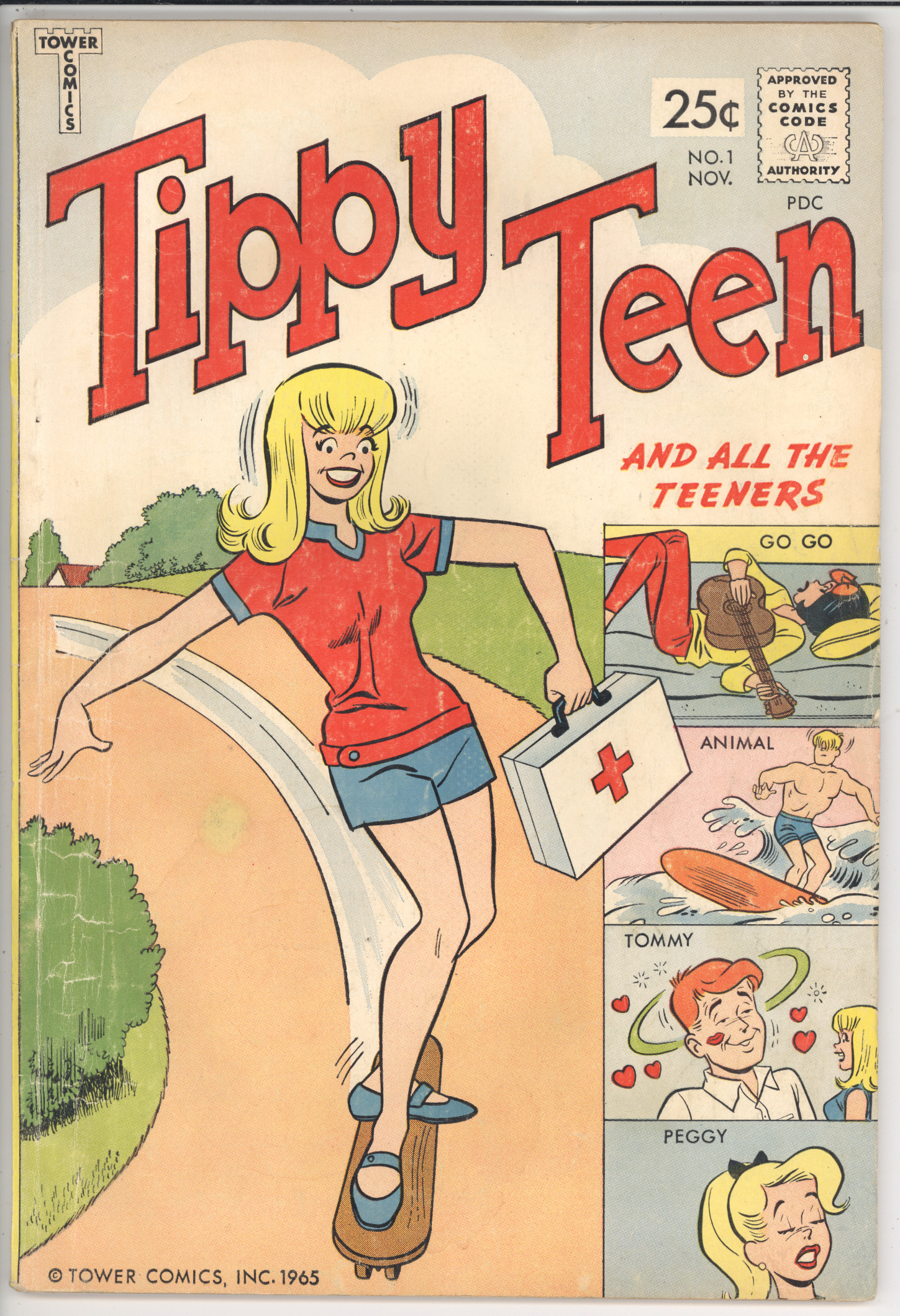 Tippy Teen #1 front