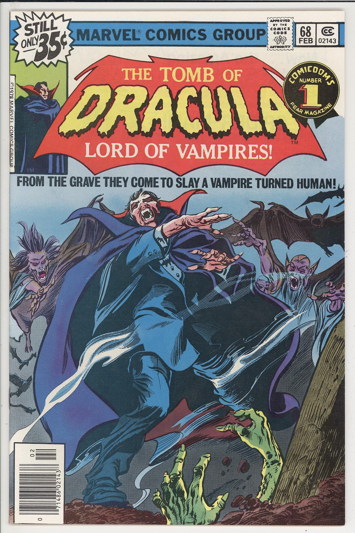 Tomb of Dracula  #68